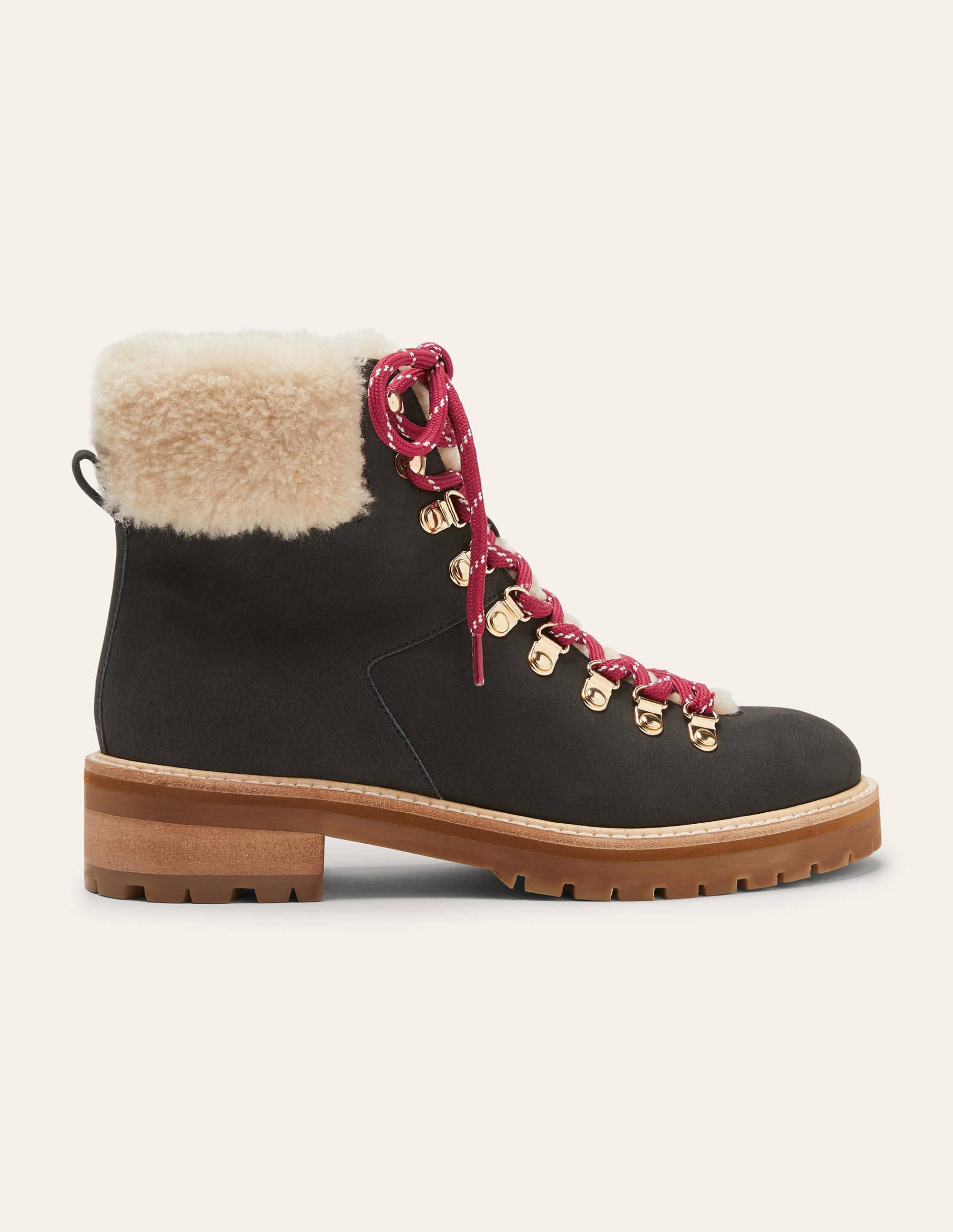 Wanderstiefel zum Schnüren-Schwarz - Image 3