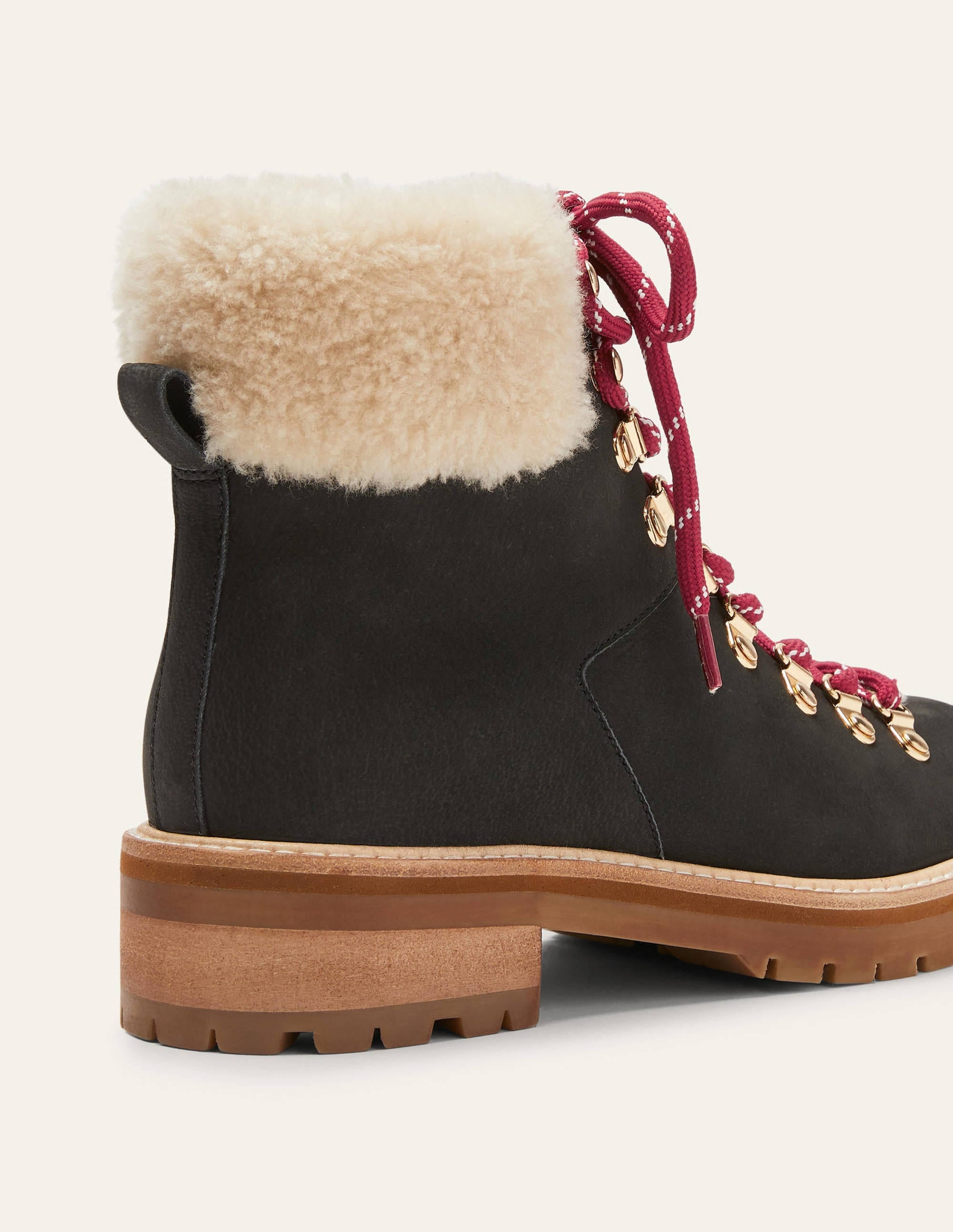 Wanderstiefel zum Schnüren-Schwarz - Image 4