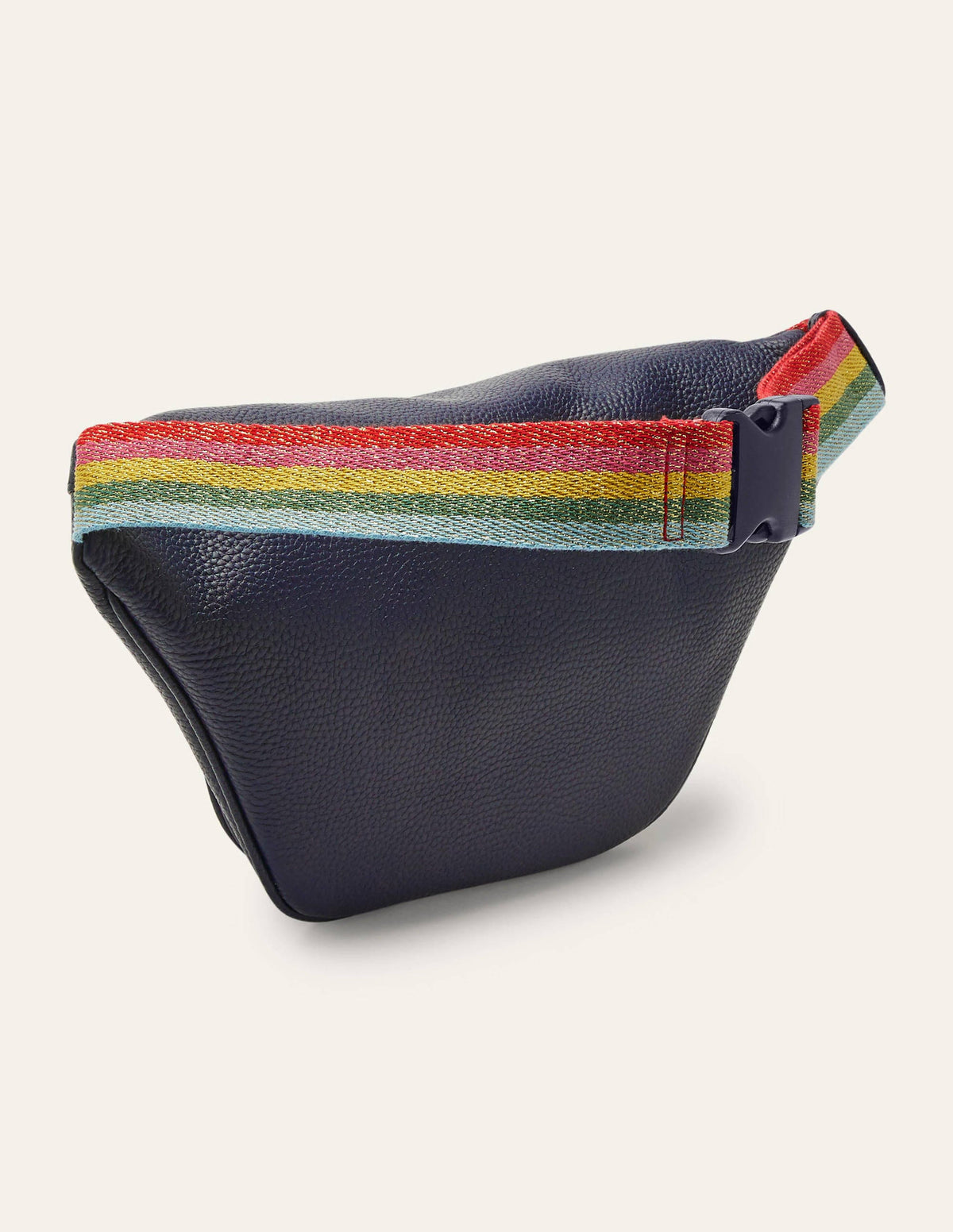 Leather Bumbag-Navy - Image 4