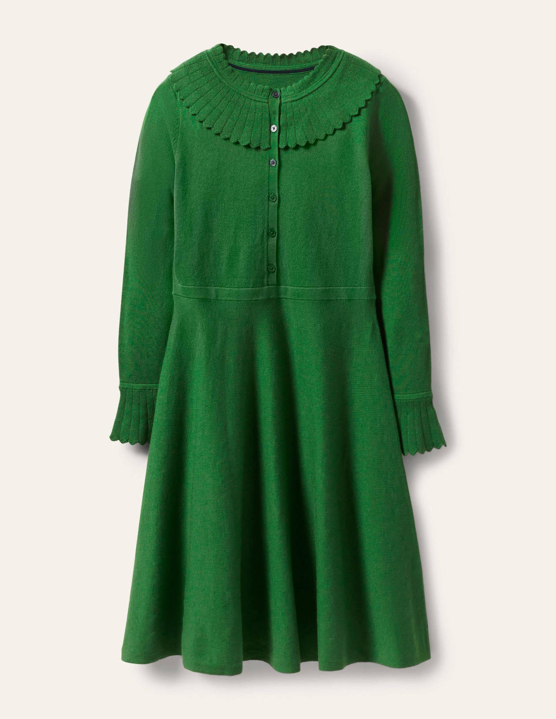 Abercorn Knitted Dress-Conifer-5