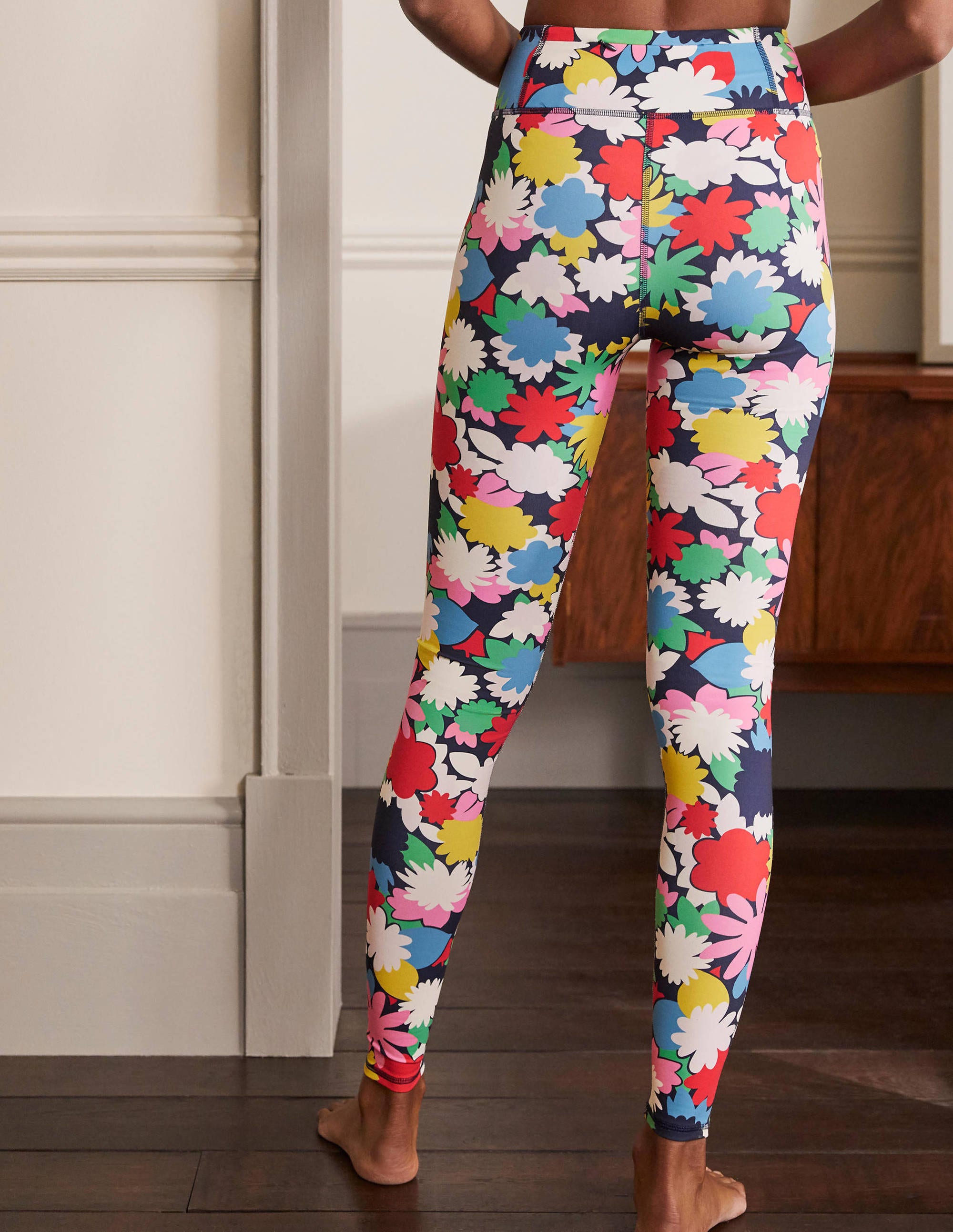 Legging taille haute-Bleu marine, boîte de couleurs - Image 3
