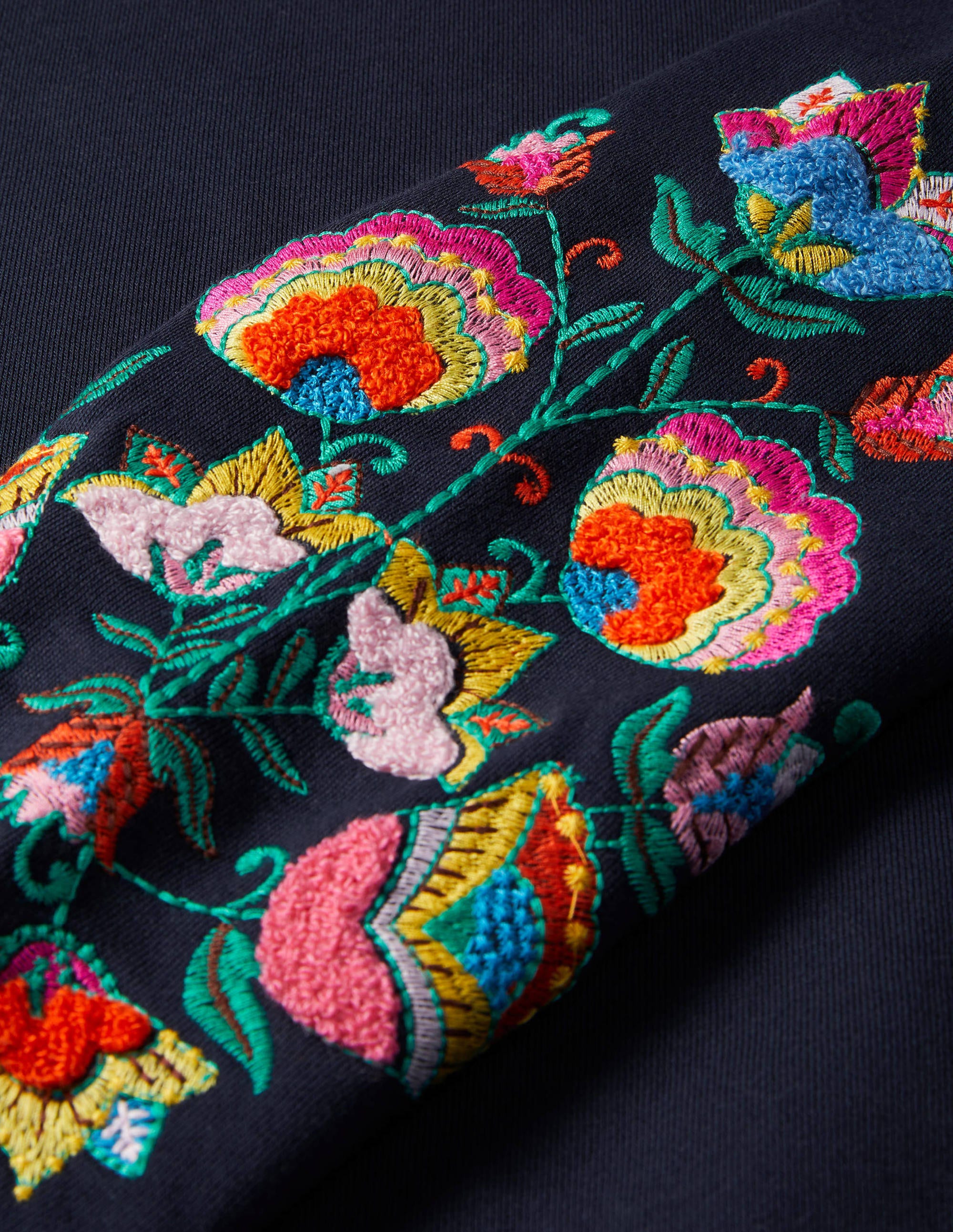 Jasmine Sweatshirt-Marineblau - Image 6