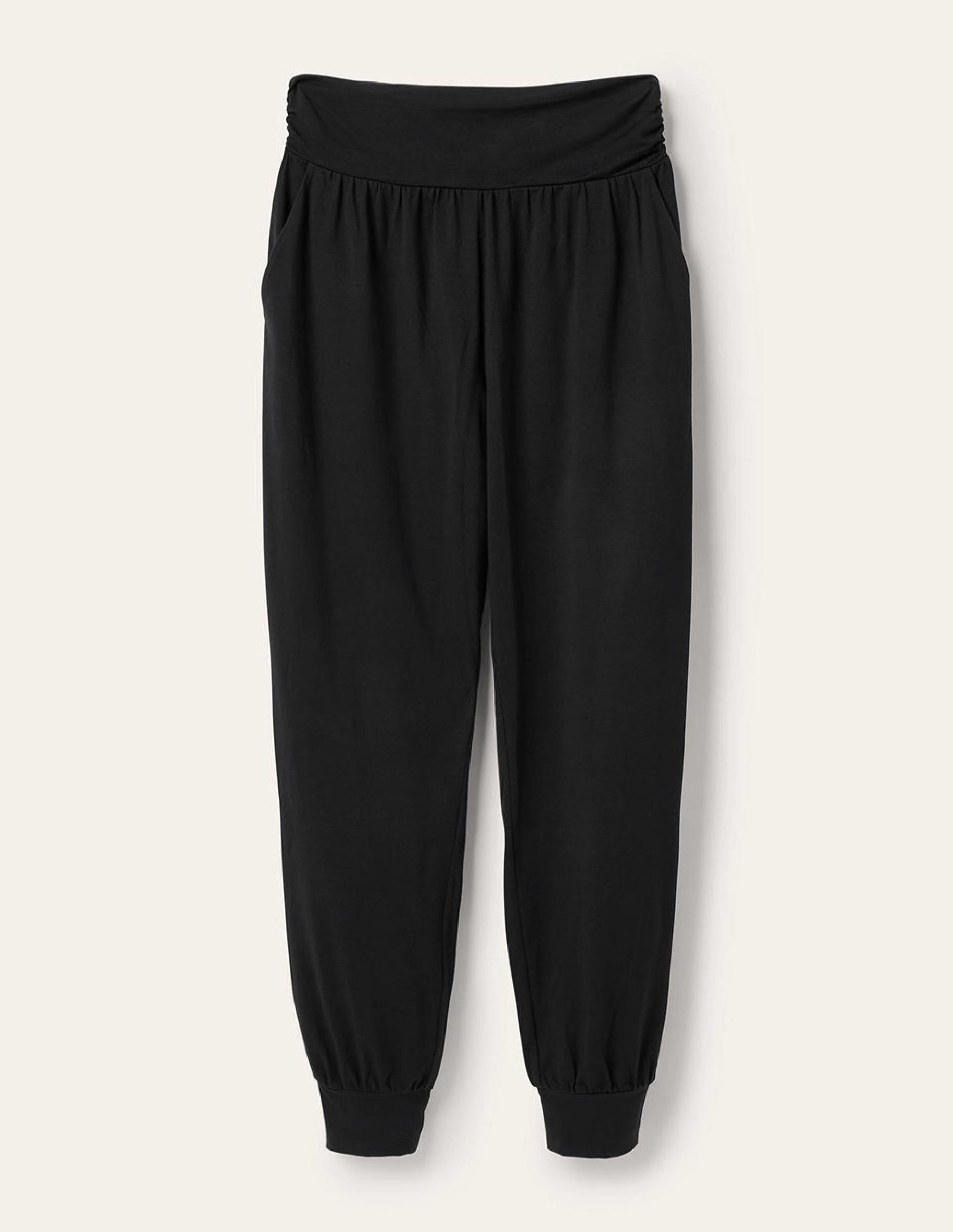 Bas de jogging sarouel en jersey-Noir - Image 11