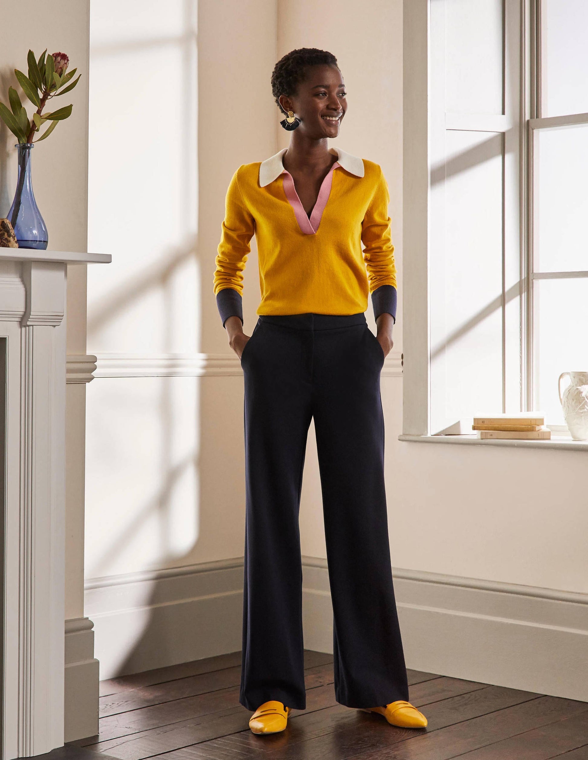 Collar Jumper-Tuscan Sun-4