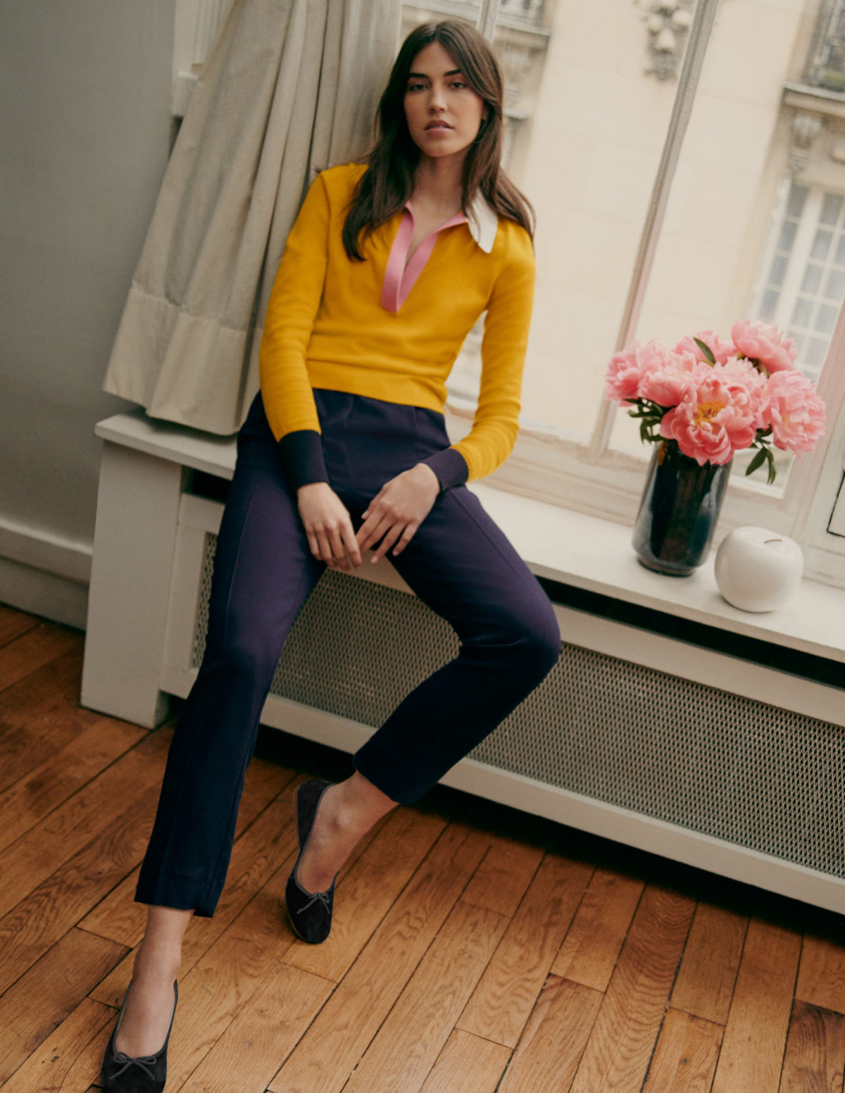 Collar Jumper-Tuscan Sun - Image 5