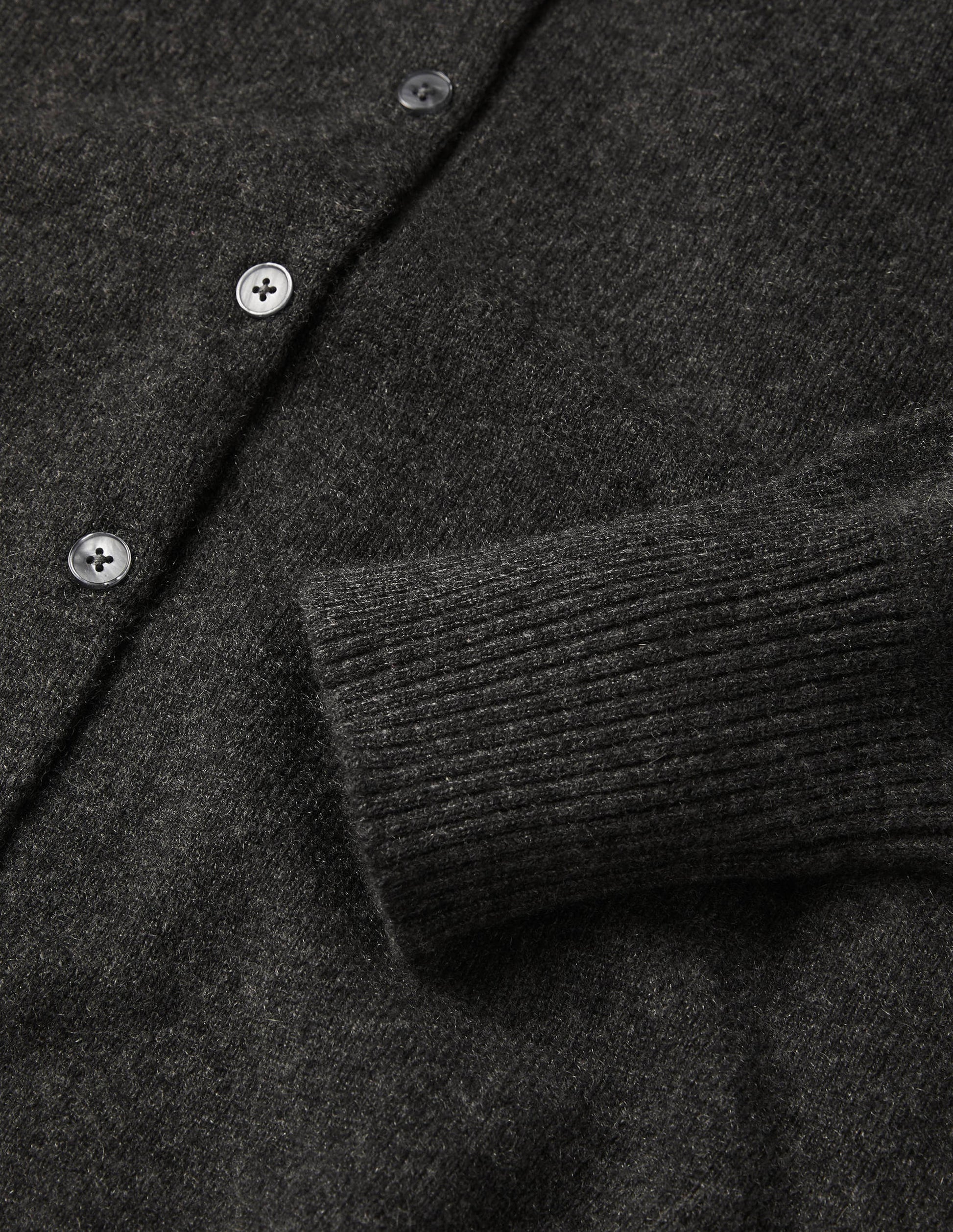 Cardigan en cachemire-Anthracite chiné-6