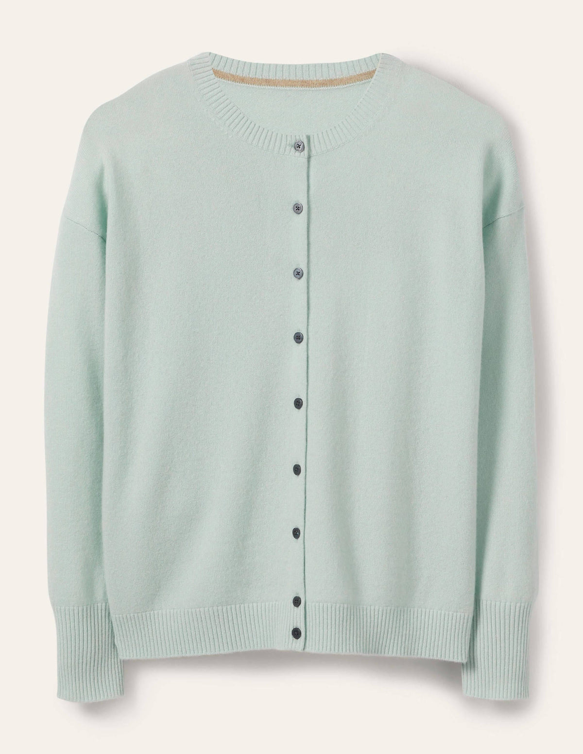 Cardigan en cachemire-Bleu turquoise-5