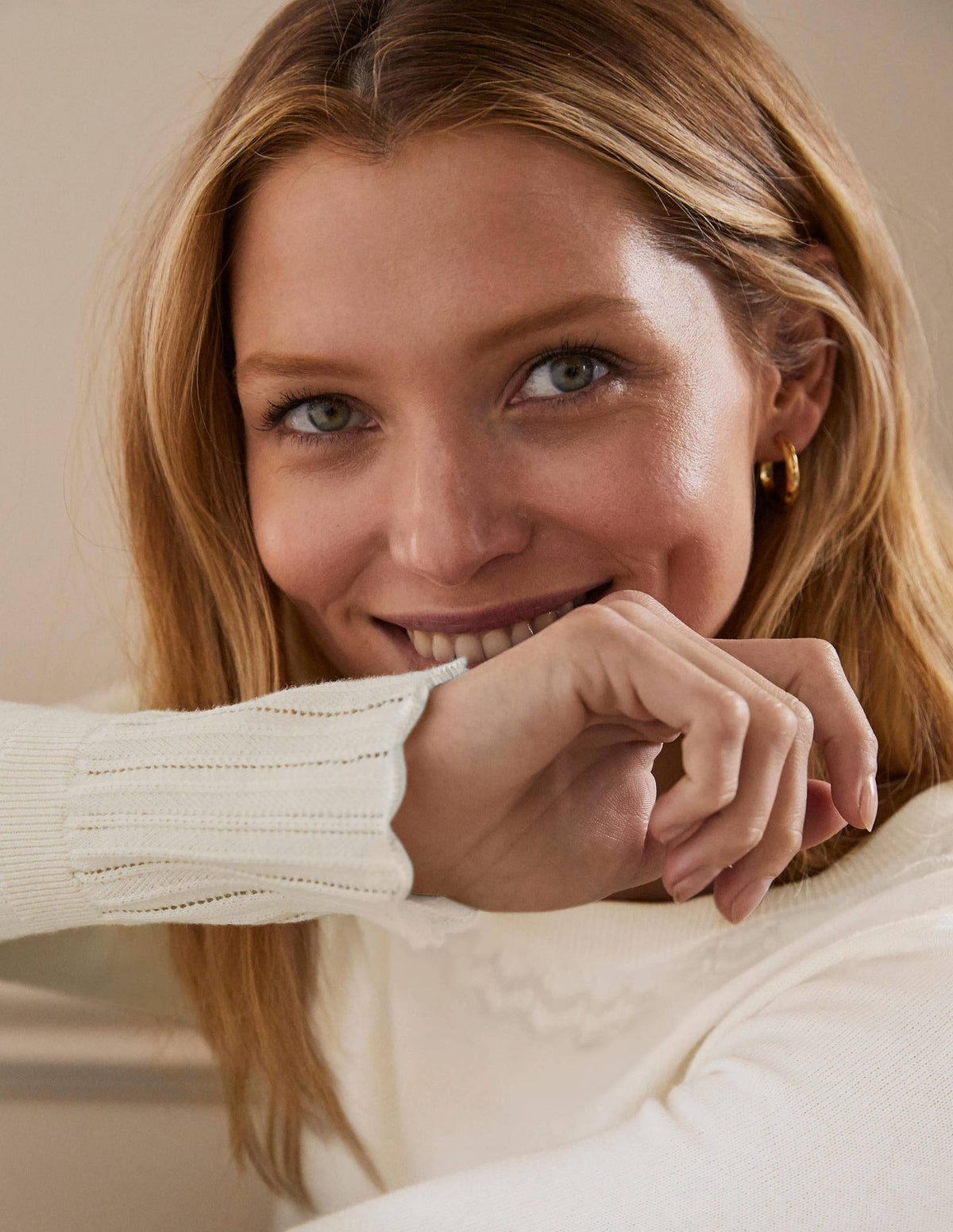 Aimee Pointelle-Pullover-Naturweiß-2