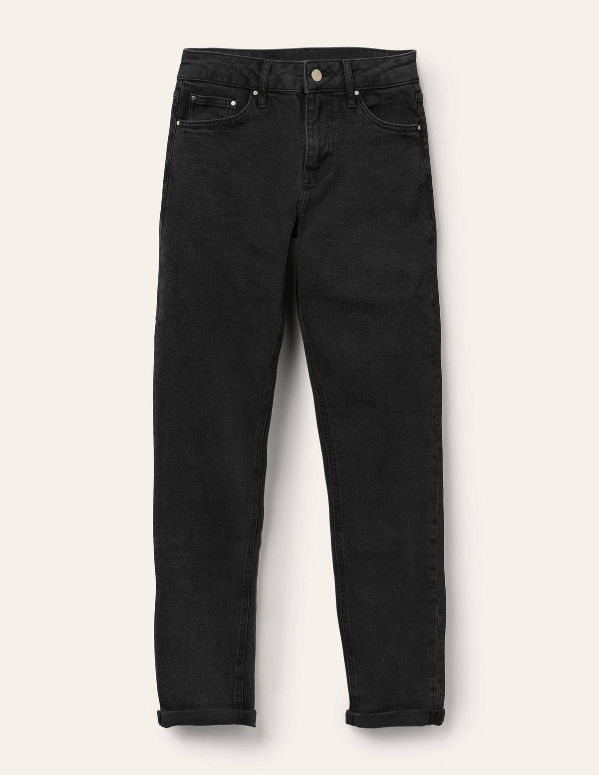 Girlfriend Jeans-Washed Black-5