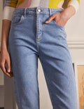 Jean ample-Denim vintage clair
