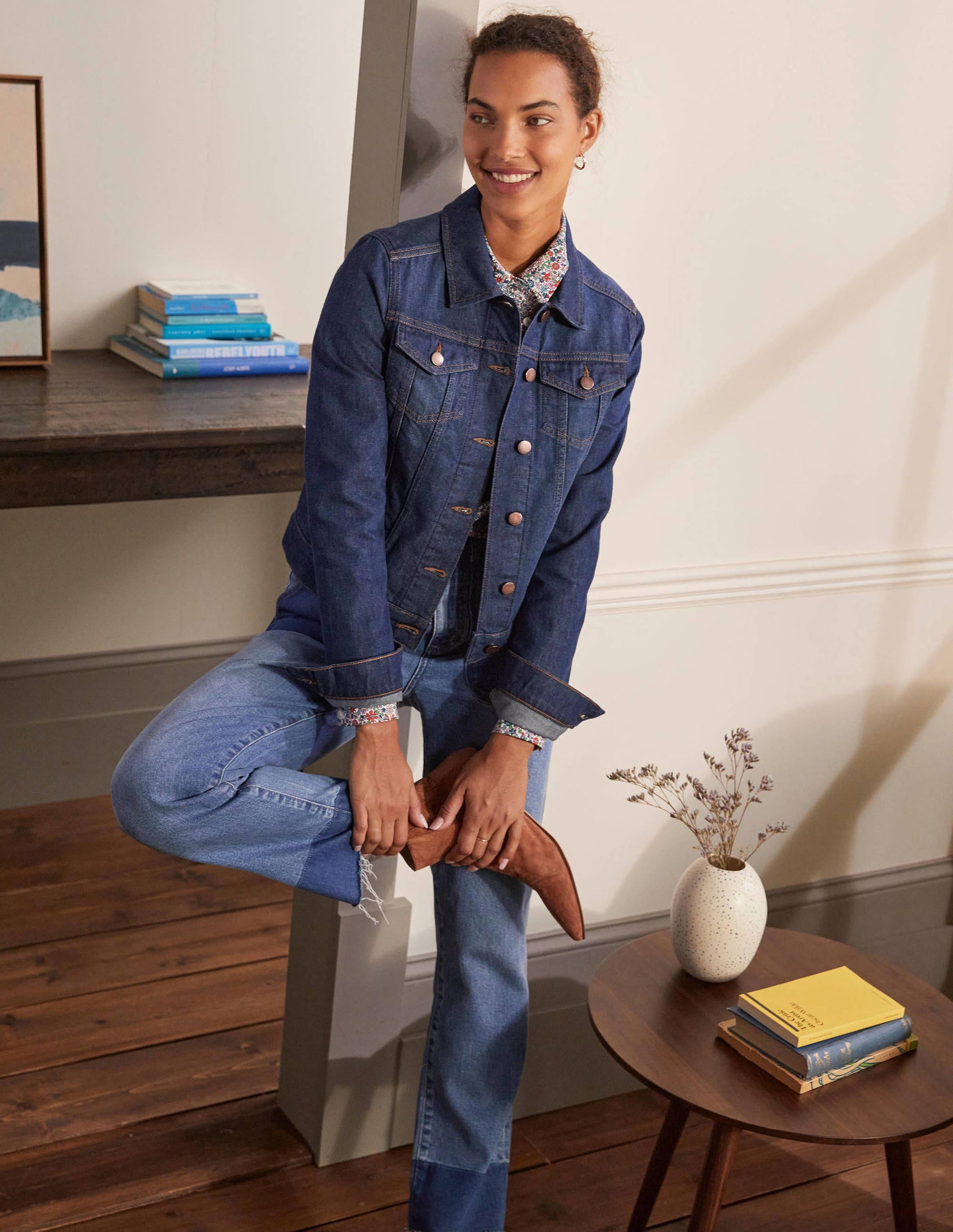 Authentische Denim-Jacke-Indigoblau-1