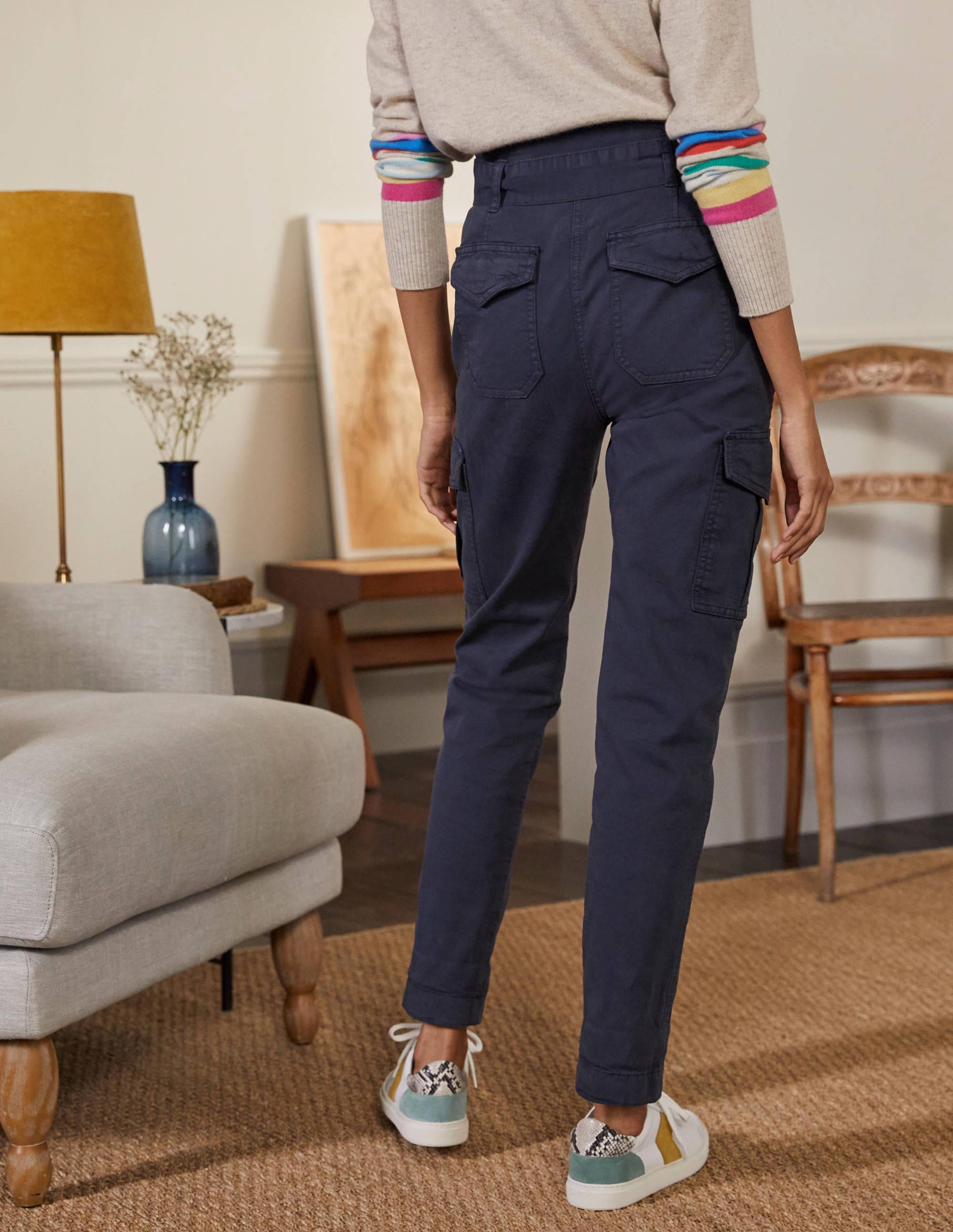 Utility-Cargohose-Marineblau - Image 3