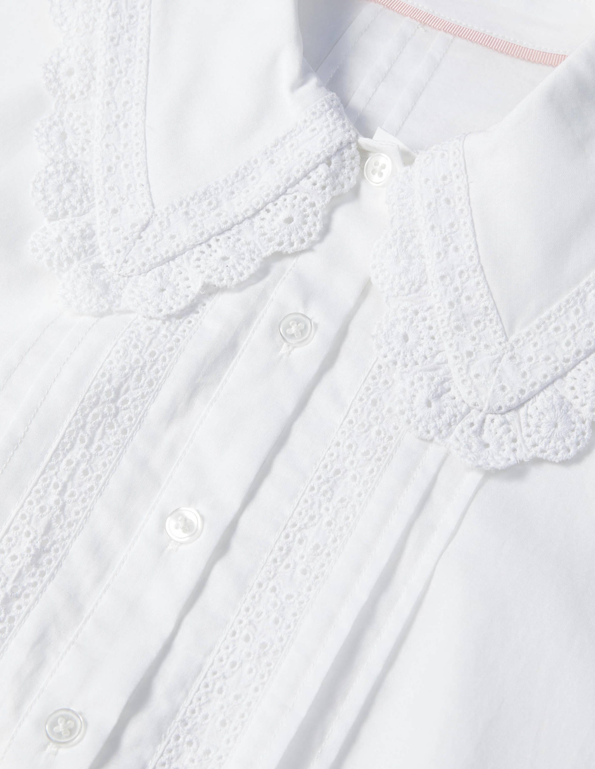 Chemise Clare à broderie anglaise-Blanc - Image 8