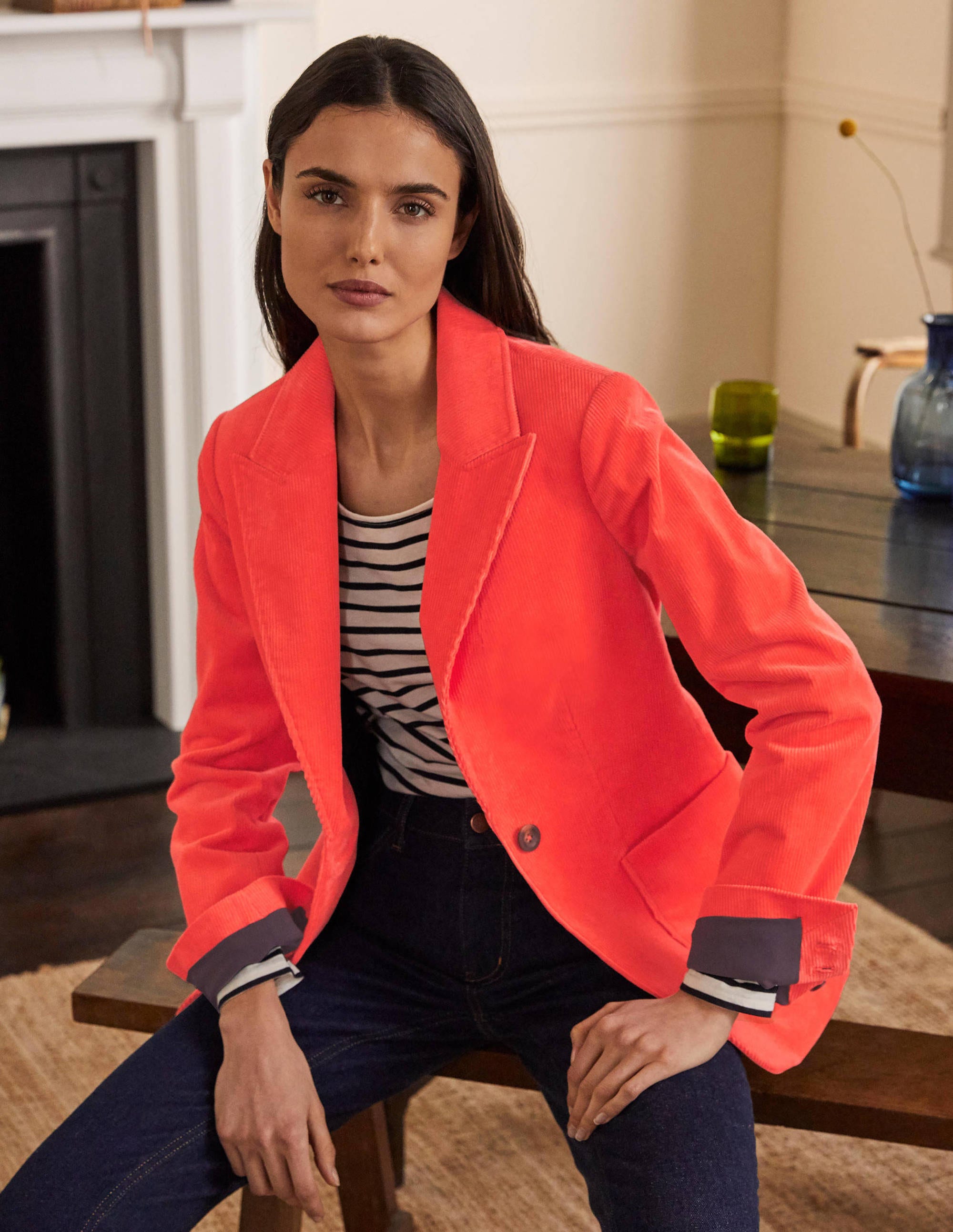 Victoria Blazer-Korallenrot - Image 4