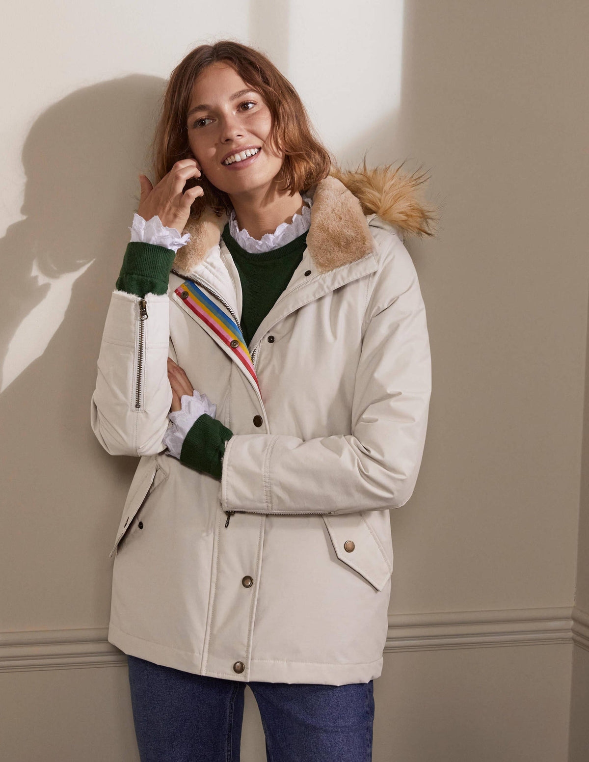 Veste Dunbar imperméable-Cendres chaudes - Image 3