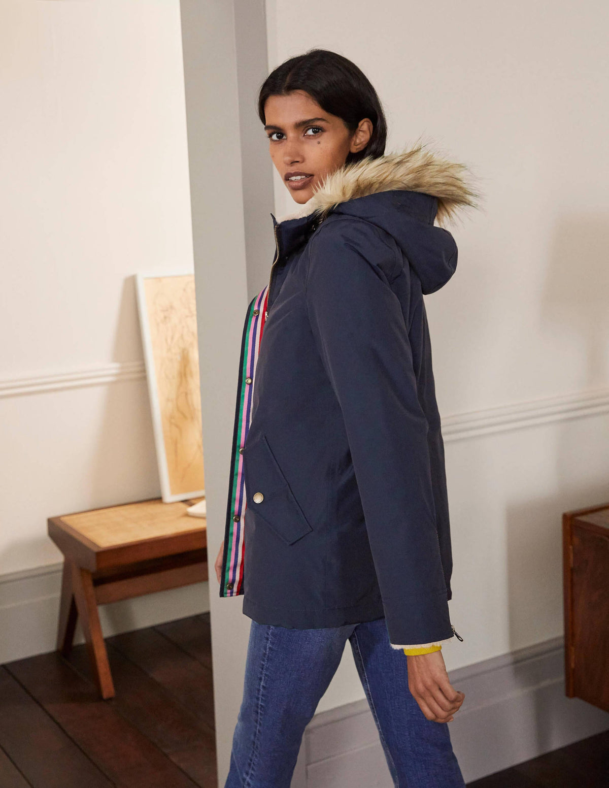 Dunbar Jacke-Marineblau-1