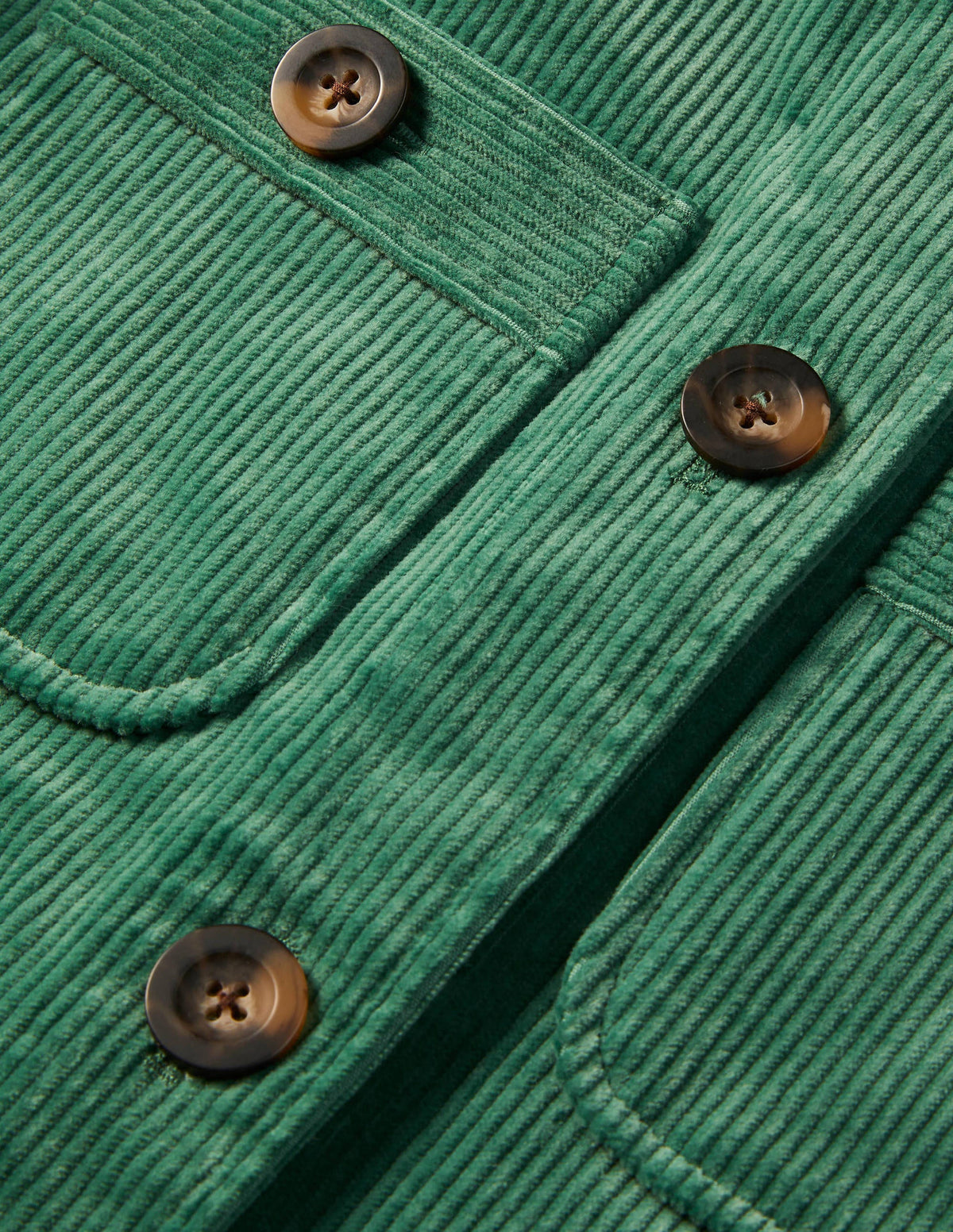 Veste-chemise en velours côtelé-Vert sauge-6