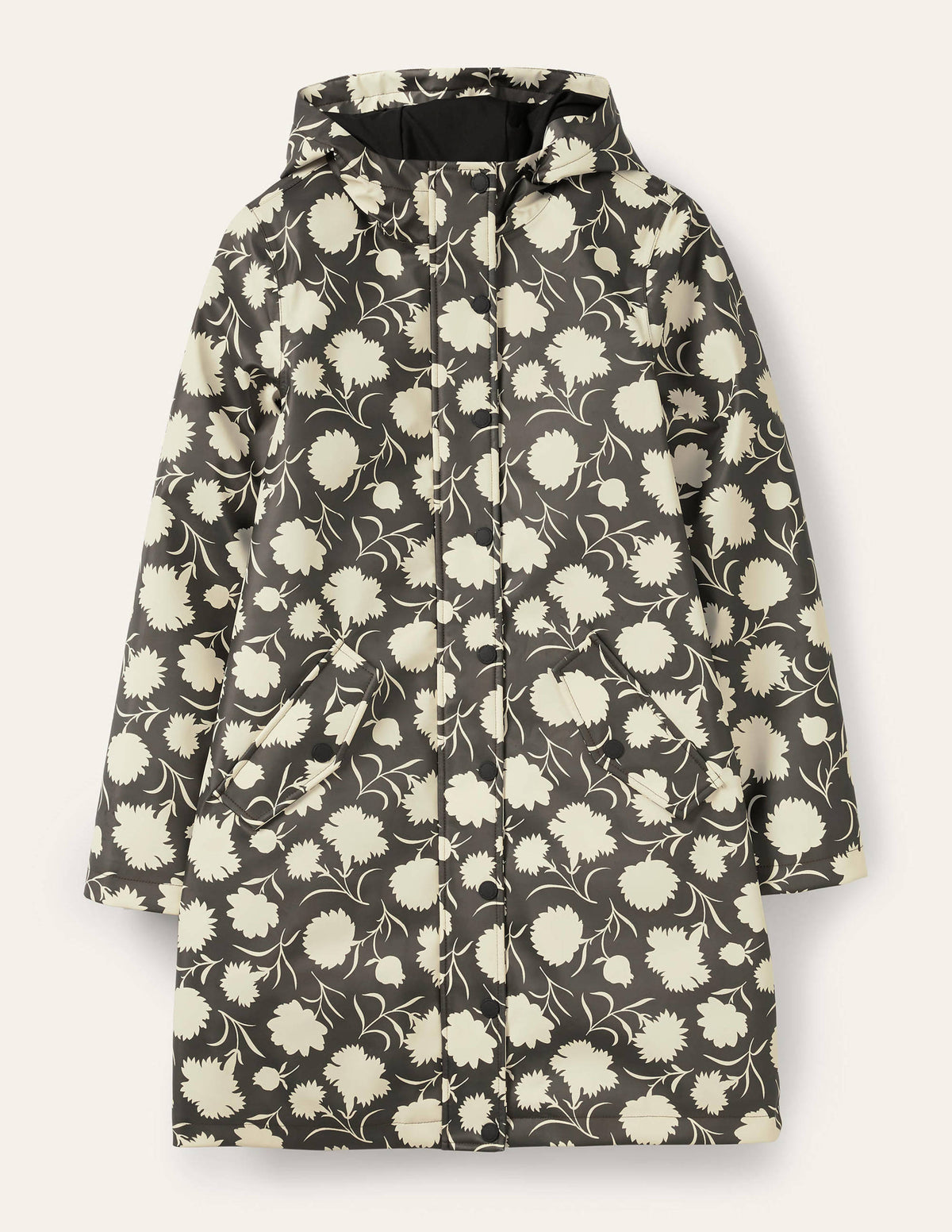 Morris Waterproof Mac-Black, Leafy Bud - Image 5