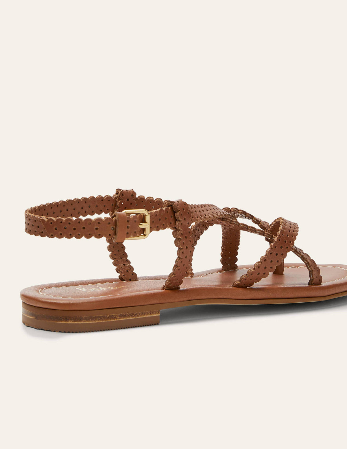 Deborah Riemchensandalen-Hellbraun - Image 3