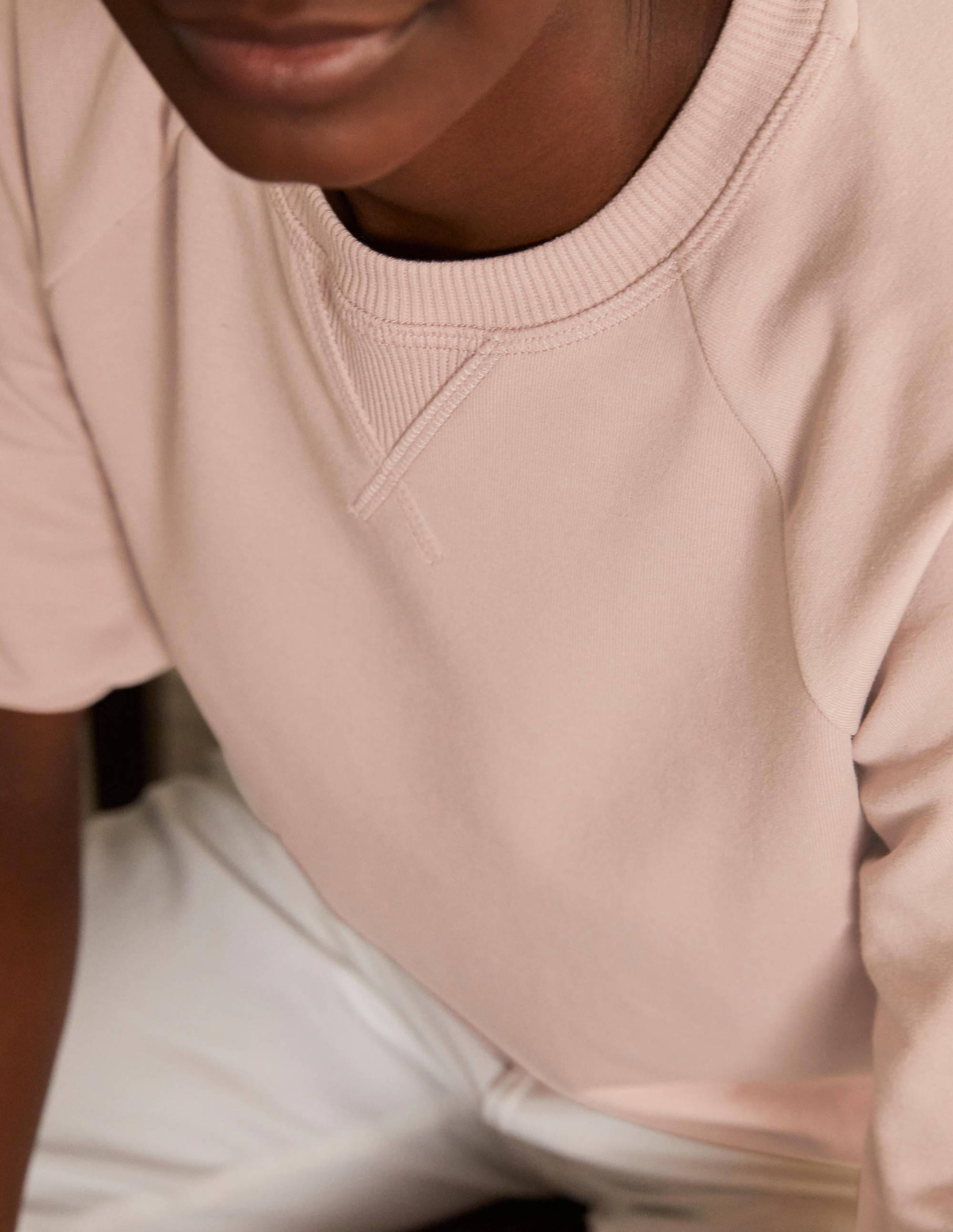 Sweatshirt mit kurzen Puffärmeln-Milchshake - Image 4