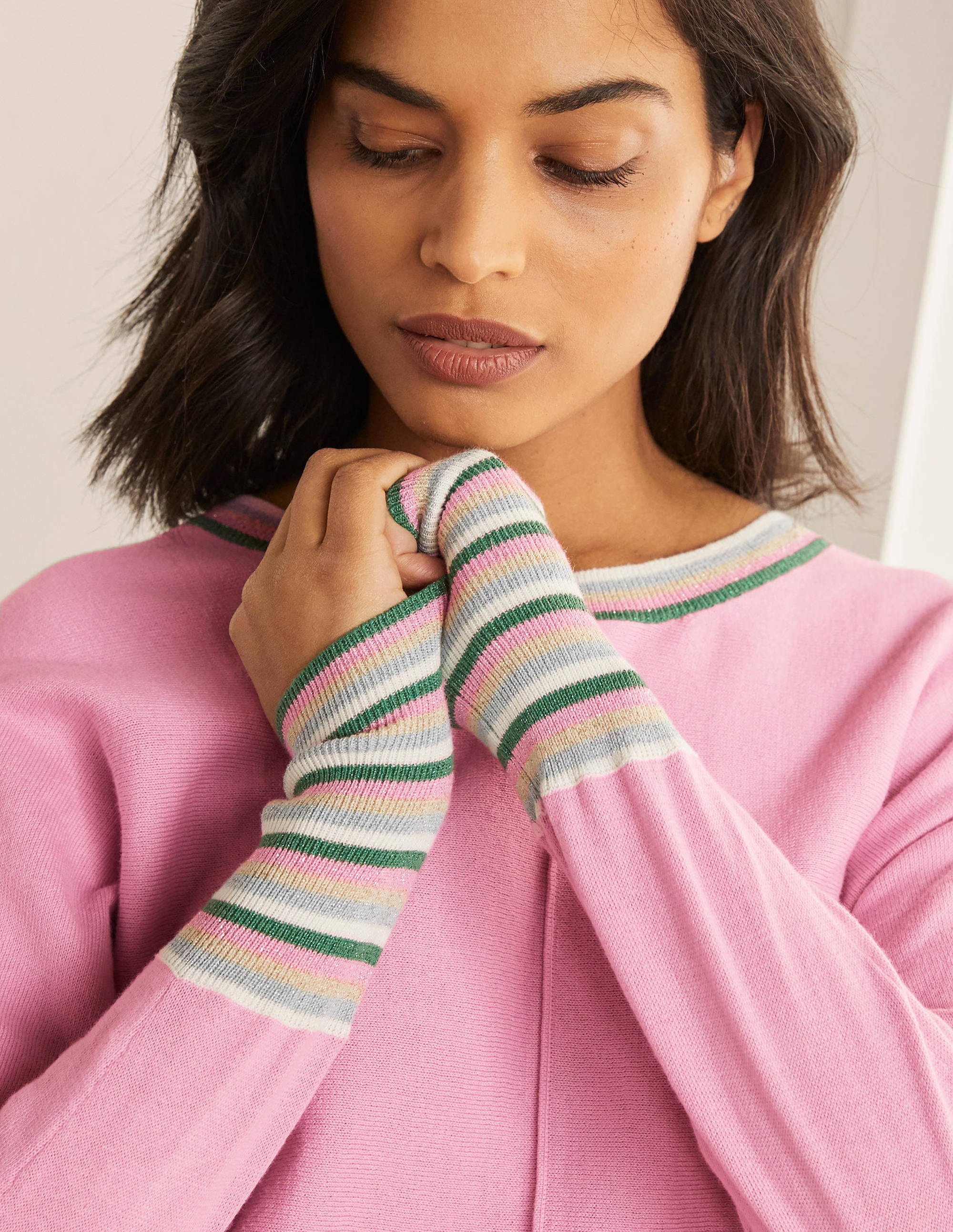 Lytton Glitzerpullover-Zartes Rosa - Image 2