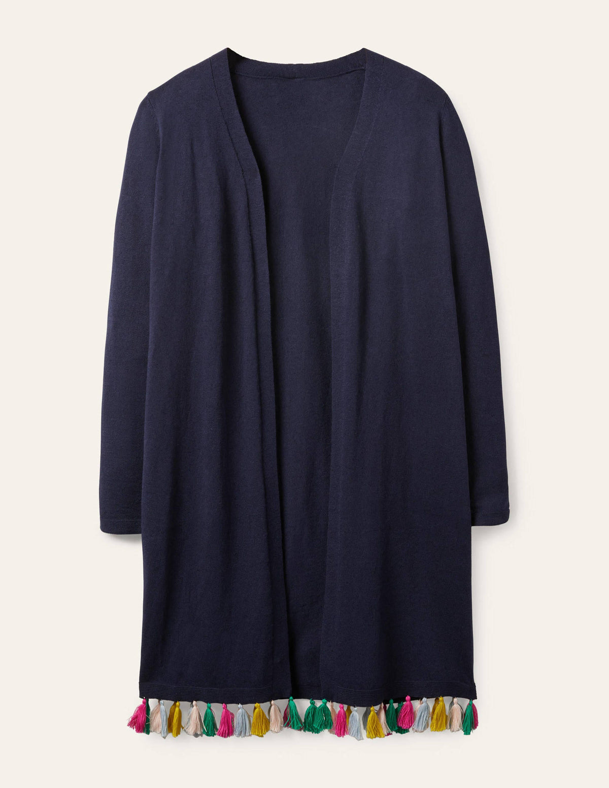 Elsdon Cardigan mit Quasten-Marineblau - Image 5