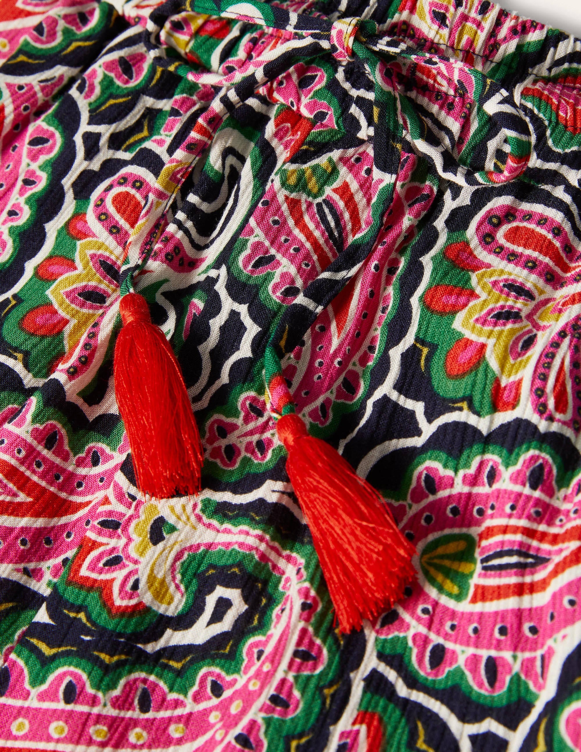 Bembridge Trousers-French Navy, Summer Paisley - Image 5