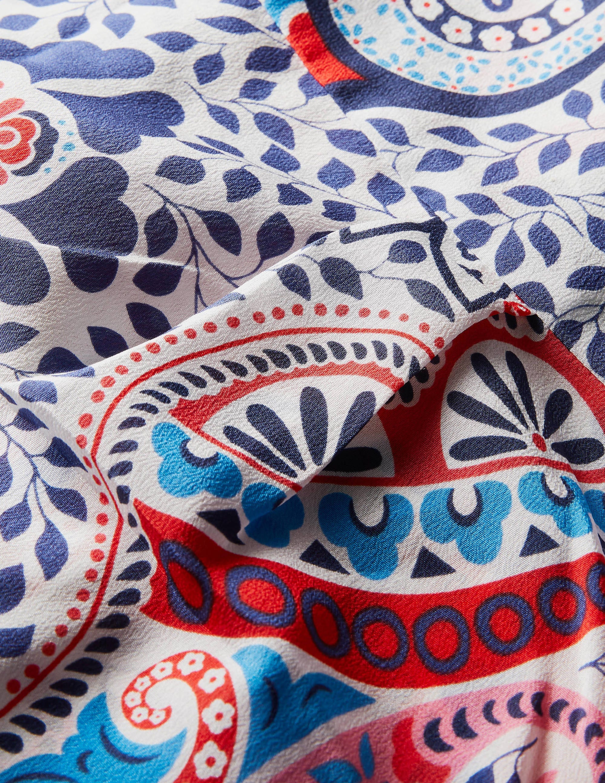 Silk Shirt-Mariner Blue, Kaleidoscope - Image 7
