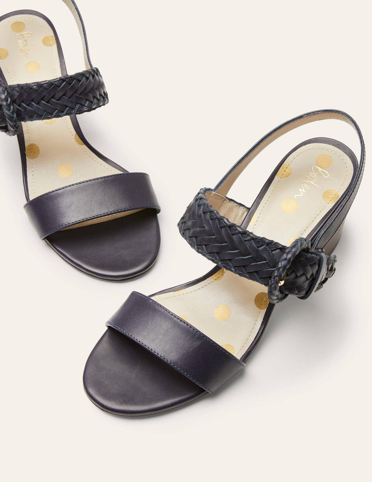 Chaussures à talons Nell-Bleu marine-1