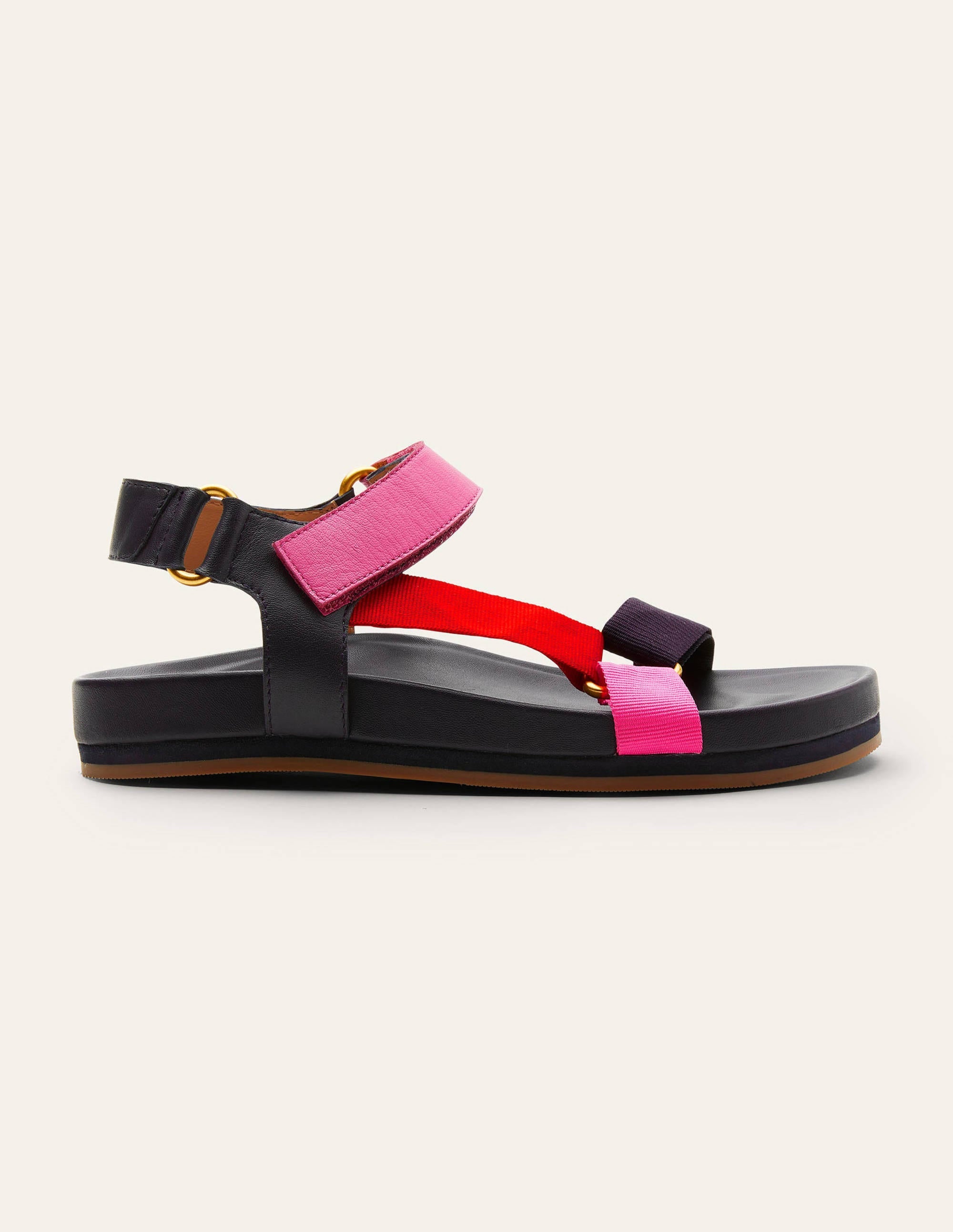 Sandalen mit Blockfarben-Navy, Blockfarben - Image 2