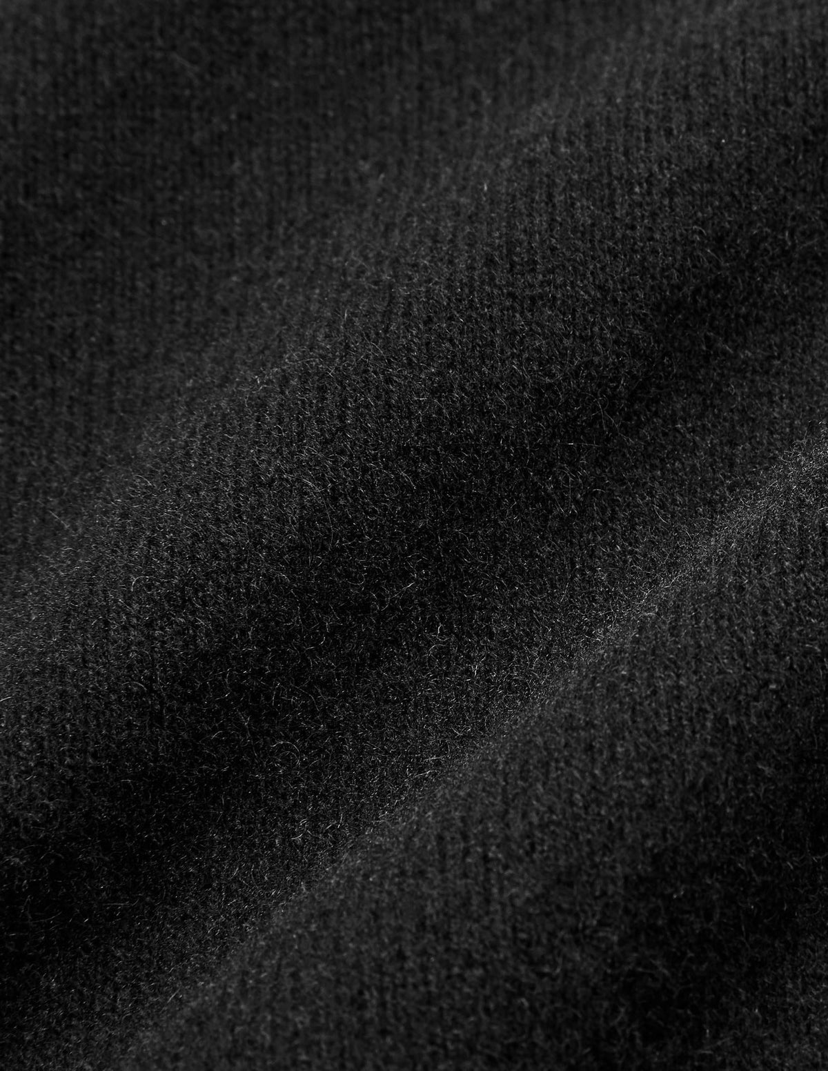 Kaschmirpullover mit Rundhalsausschnitt-Schwarz-5