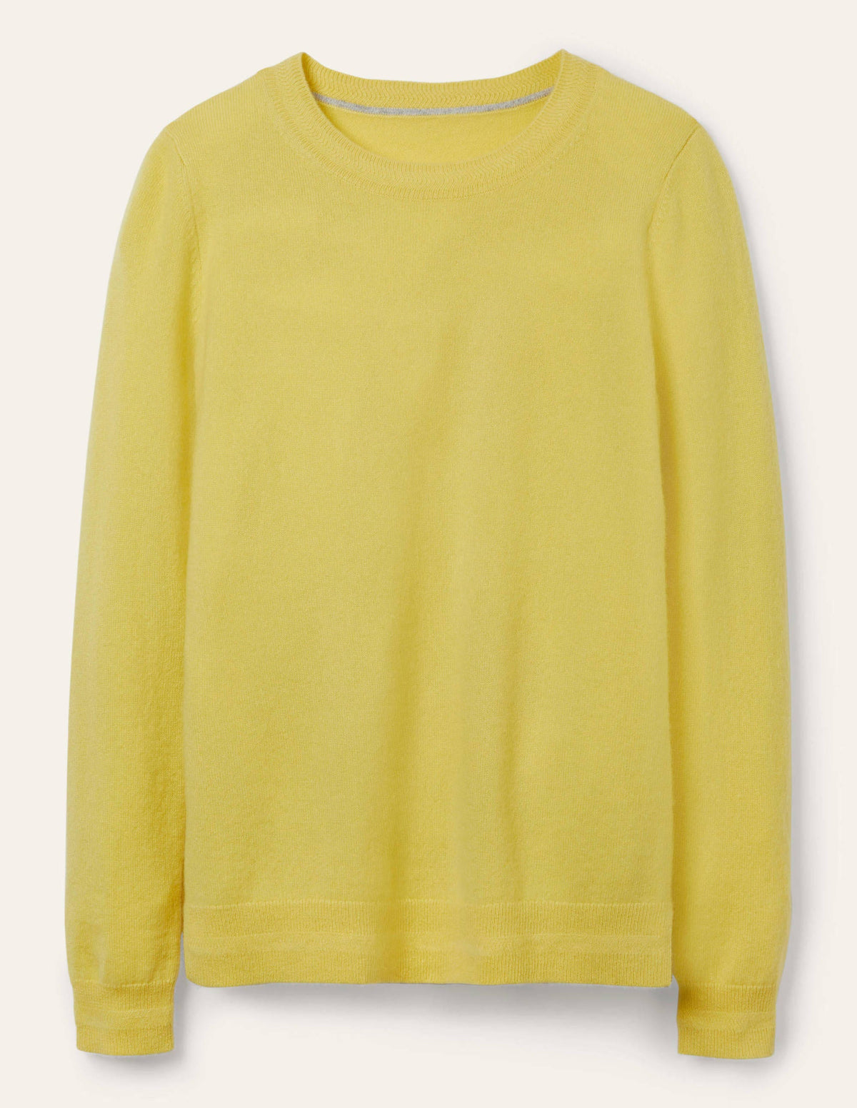 Pull col rond en cachemire-Ananas-5