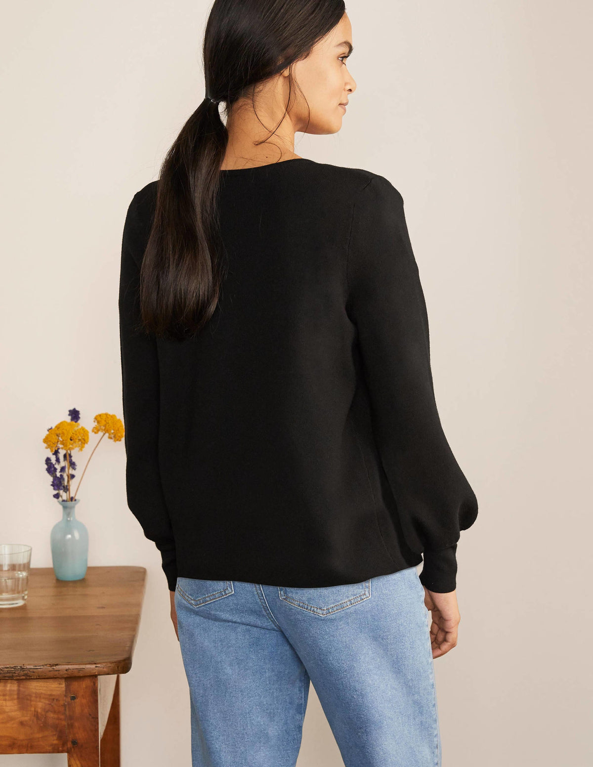 Berkshire Cardigan-Schwarz-3
