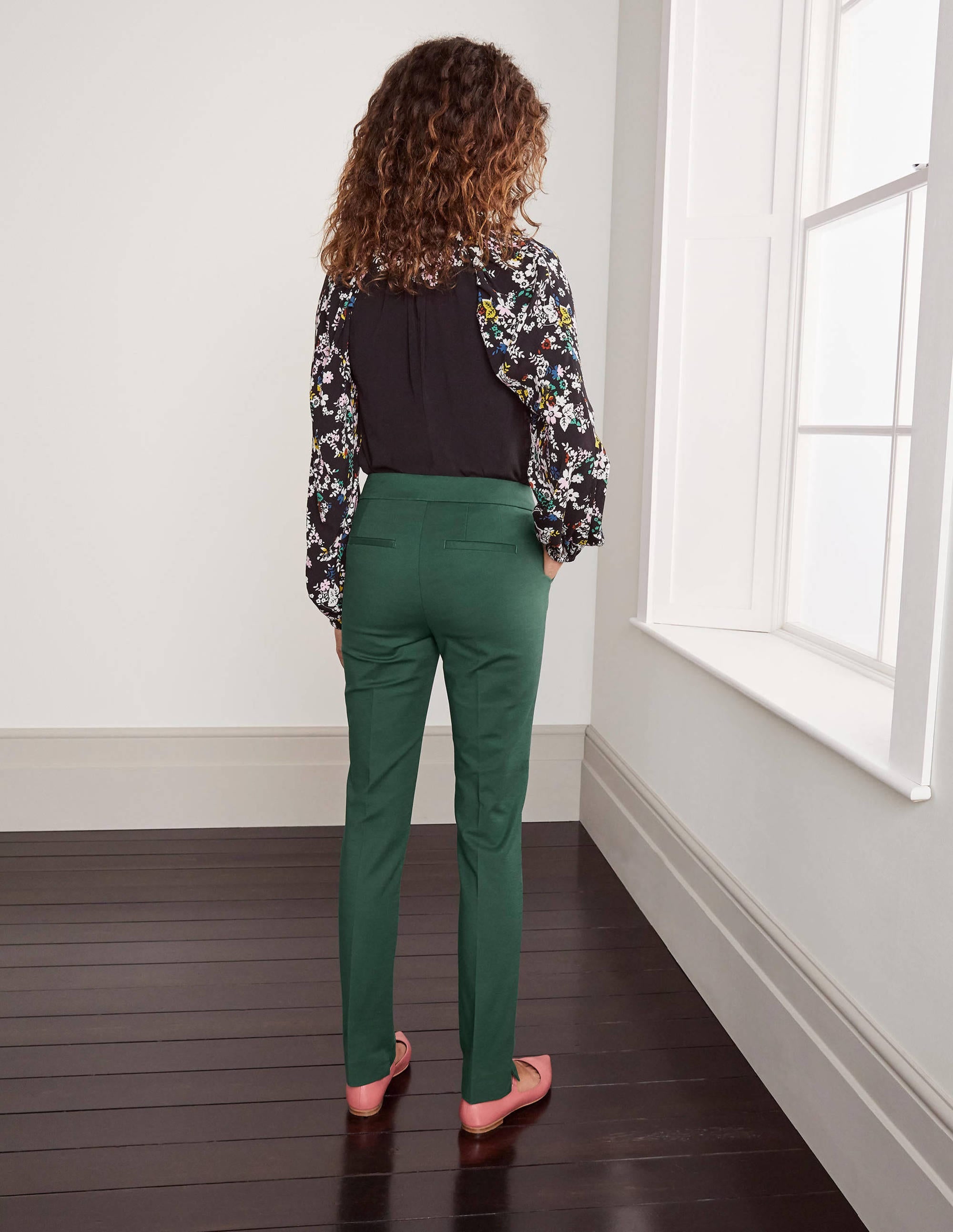 Richmond Trouser-Palm Leaf - Image 2