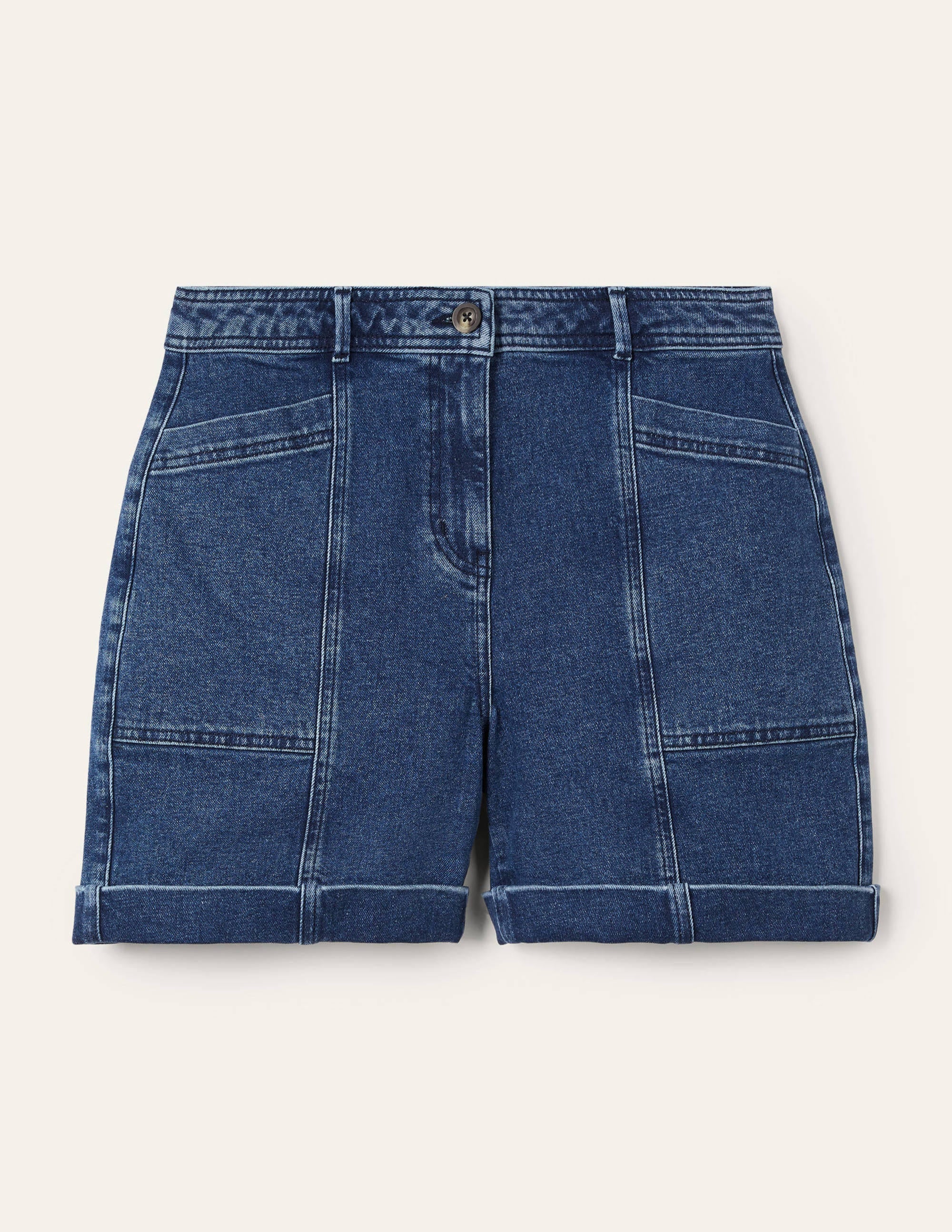 Abingdon Chino-Shorts-Mittleres Vintageblau - Image 5