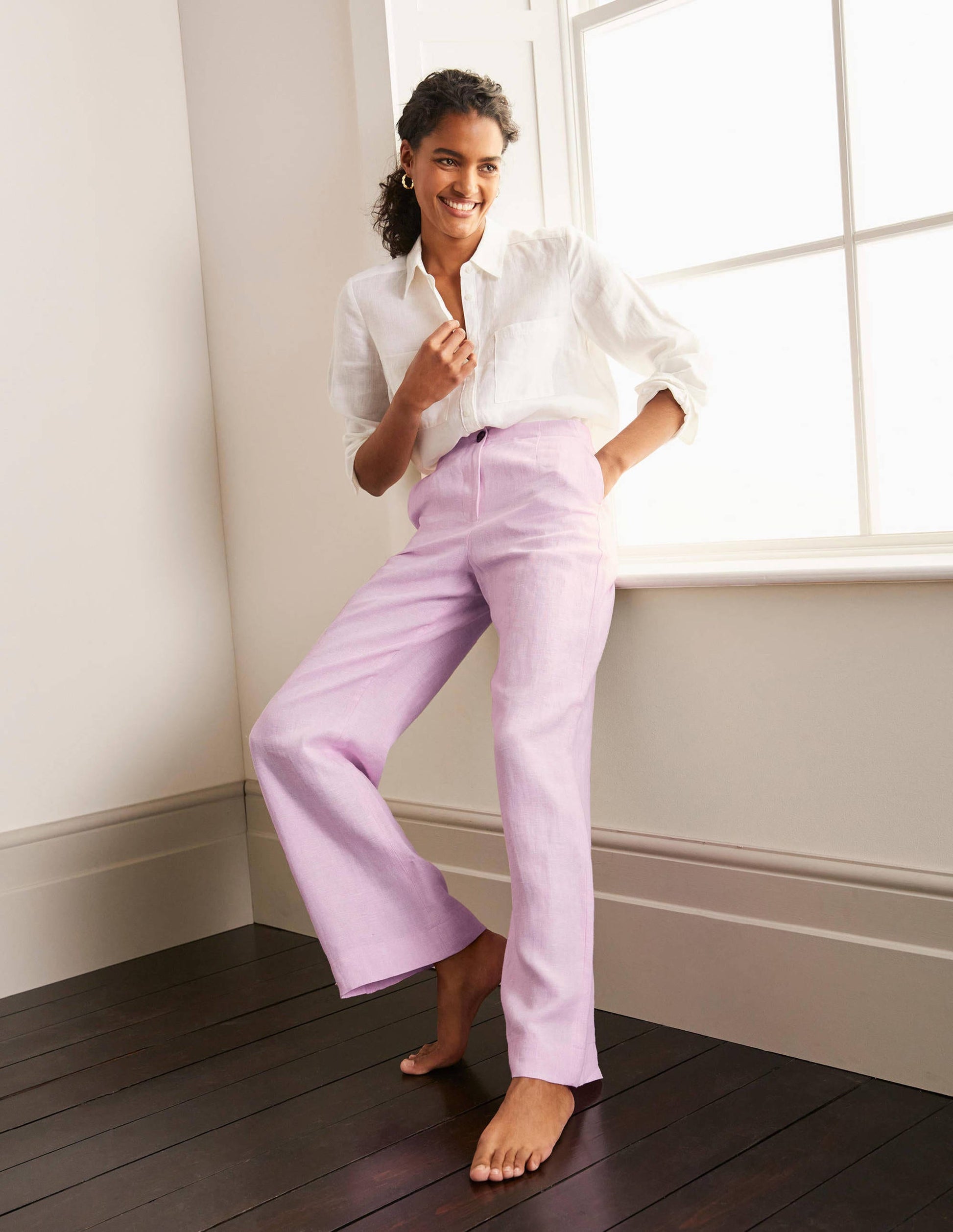Eldon Leinenhose-Zartes Rosa-2