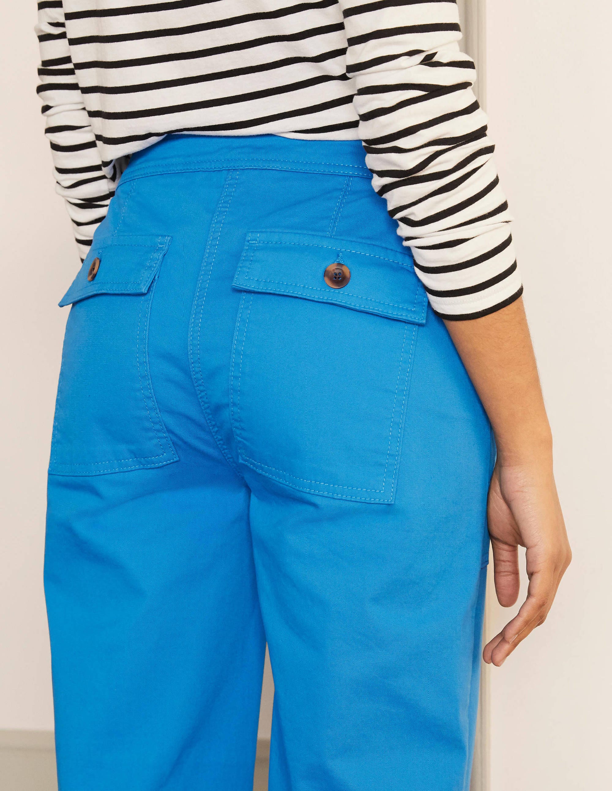 Pantalon Beaufort avec braguette boutonnée-Bleu audacieux - Image 4