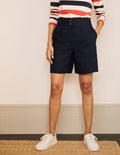 Cornwall Leinenshorts-Marineblau