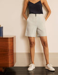 Cornwall Leinenshorts-Natur