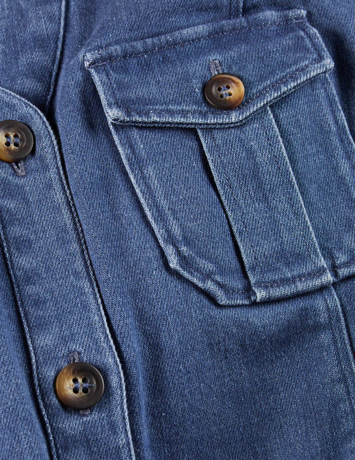 Robe-chemise Cecily-Denim vintage moyen-5