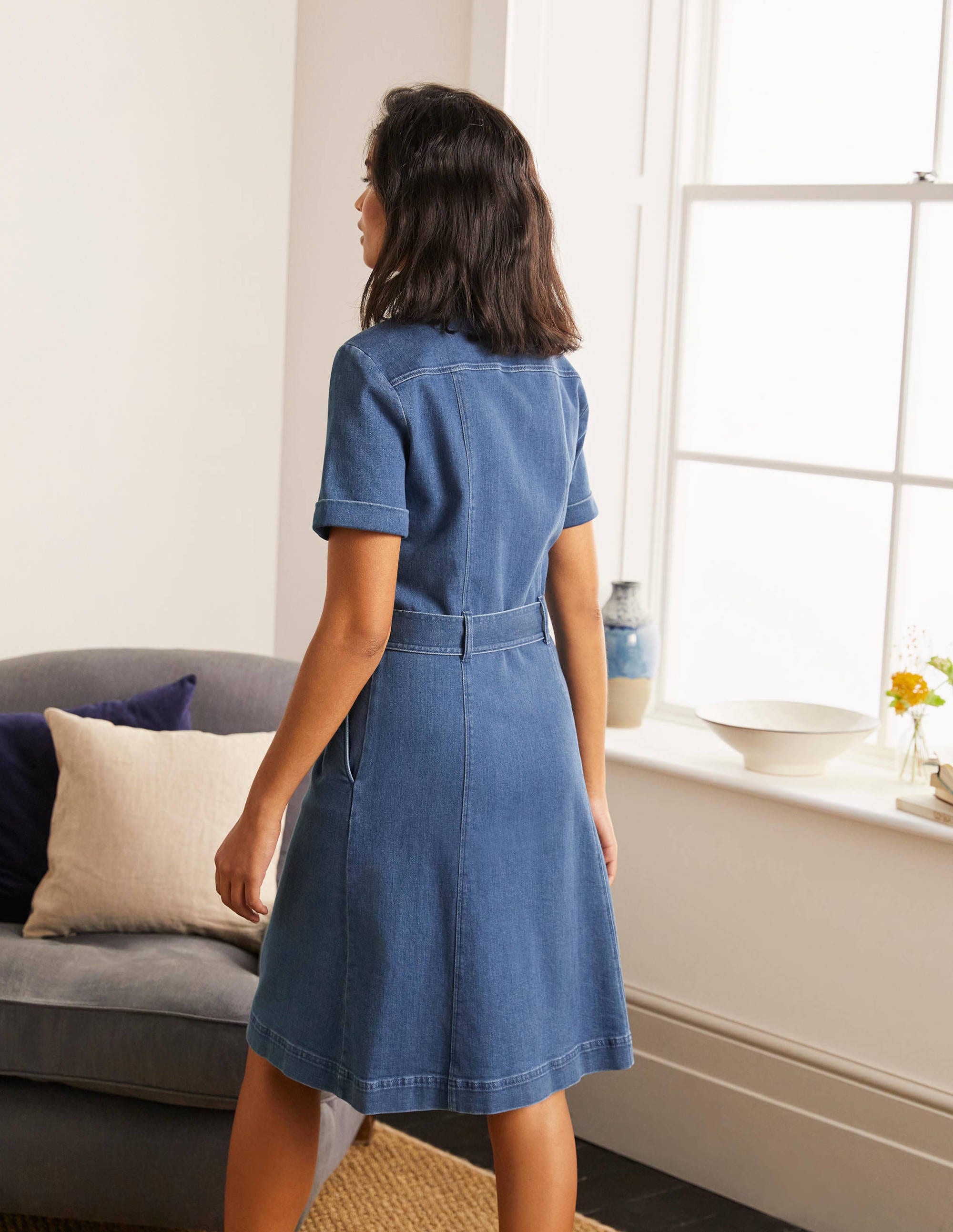 Robe-chemise Cecily-Denim vintage moyen - Image 2