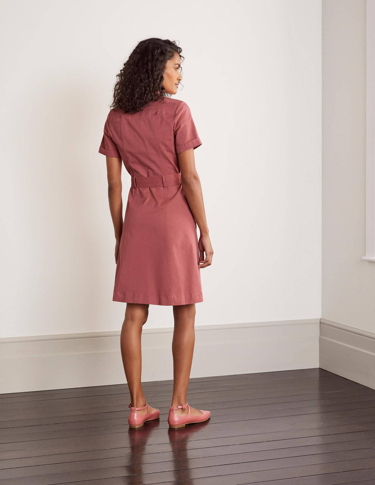 Cecily Hemdblusenkleid-Graurosa - Image 2