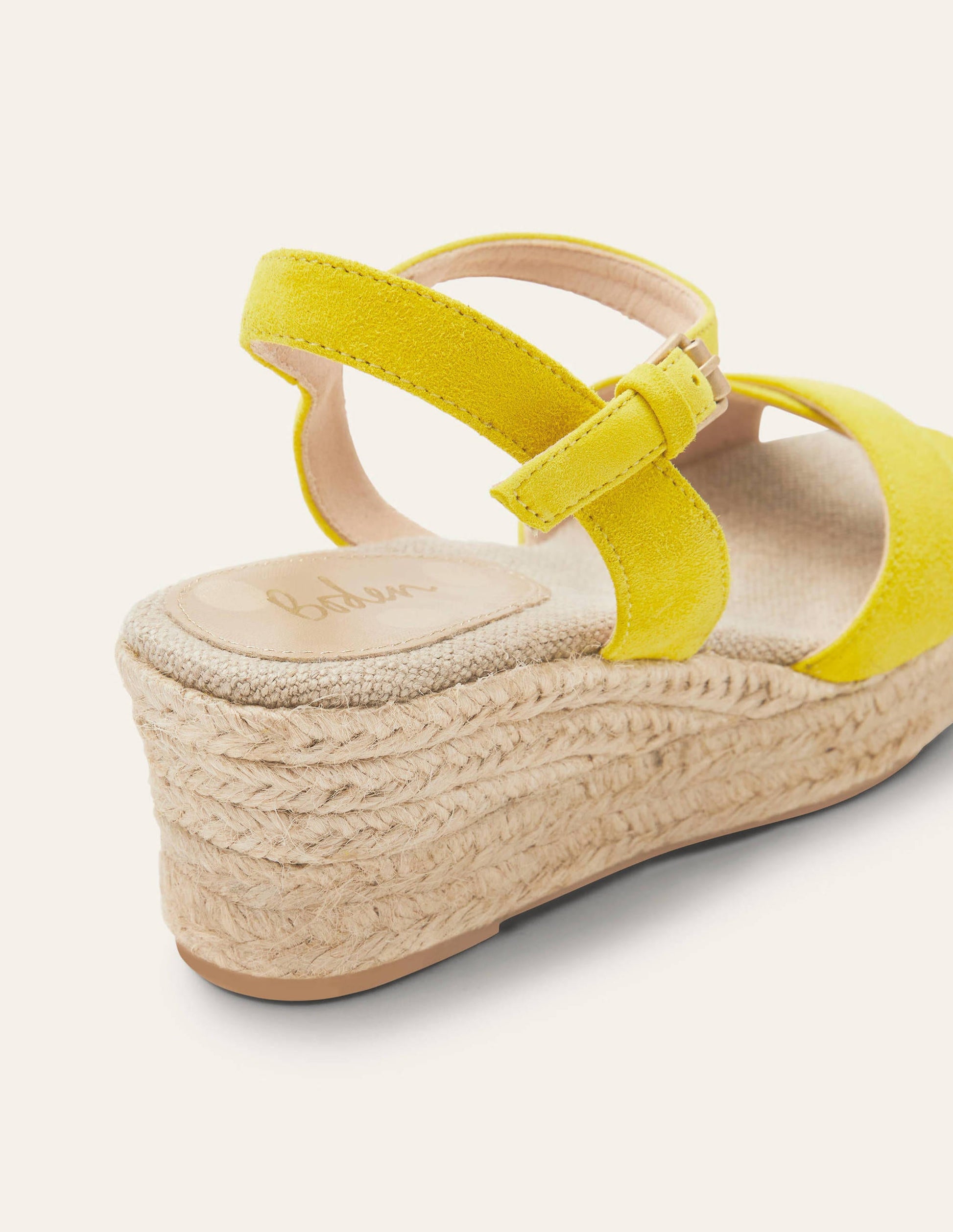 Jasmine Espadrilles mit Keilabsatz-Schwefelgelb-3