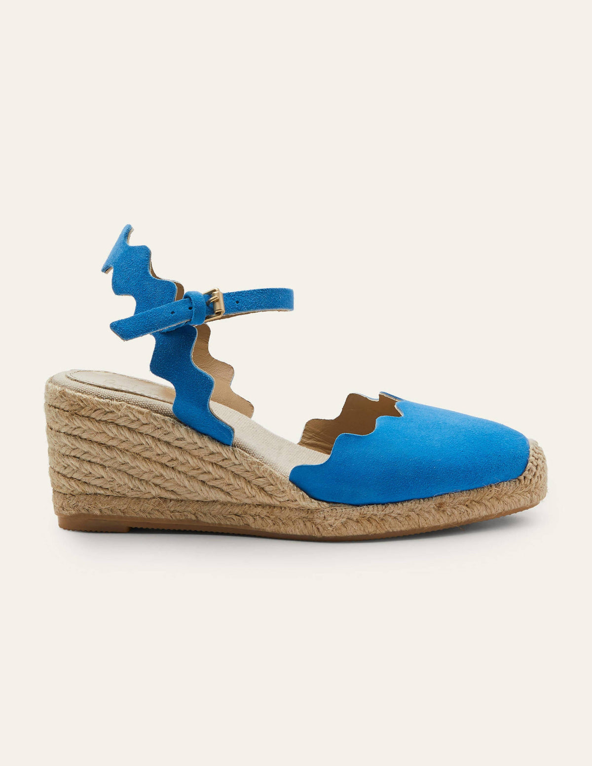 Nadine Espadrilles mit Keilabsatz-Marokkoblau - Image 2