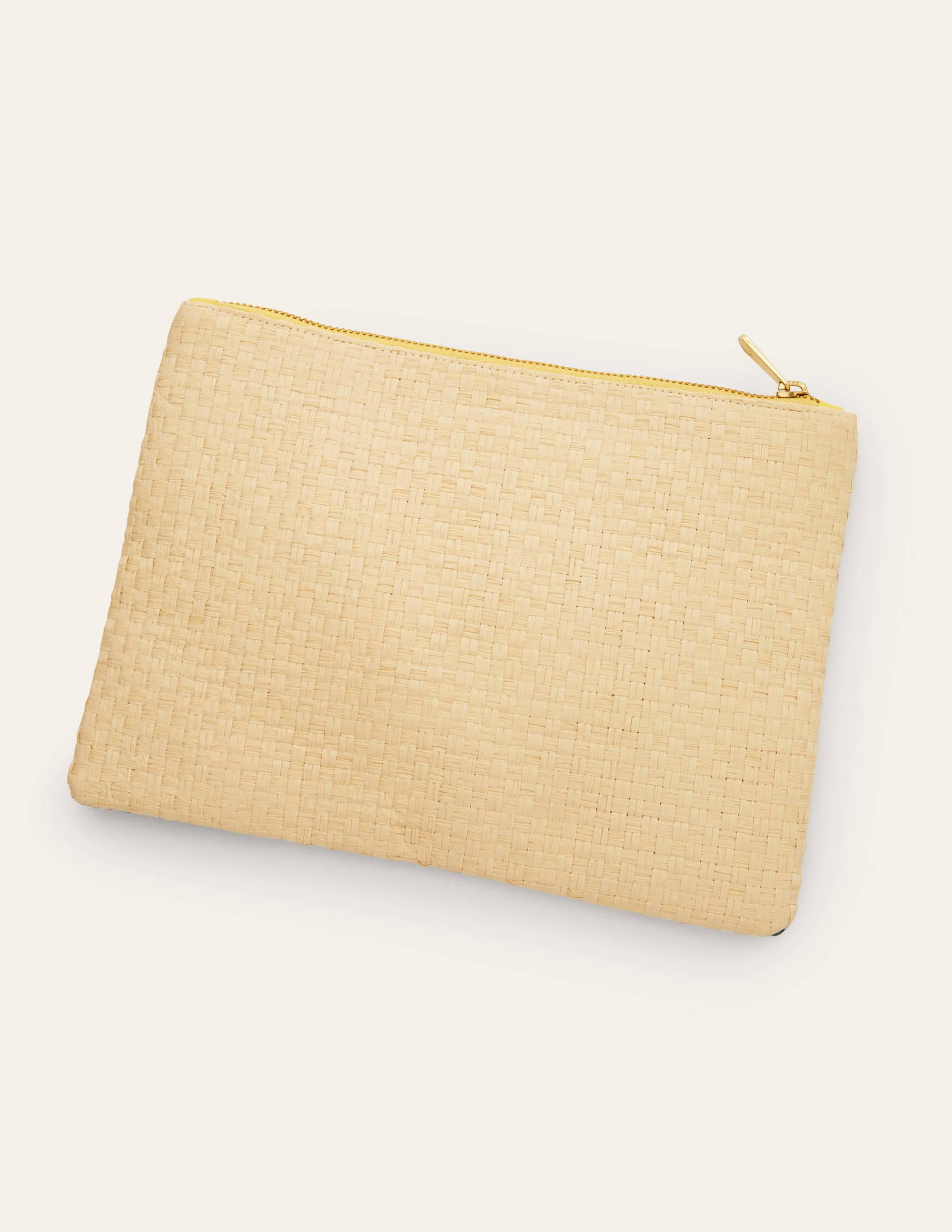 Embroidered Raffia Keepsake-Natural Pineapple - Image 3
