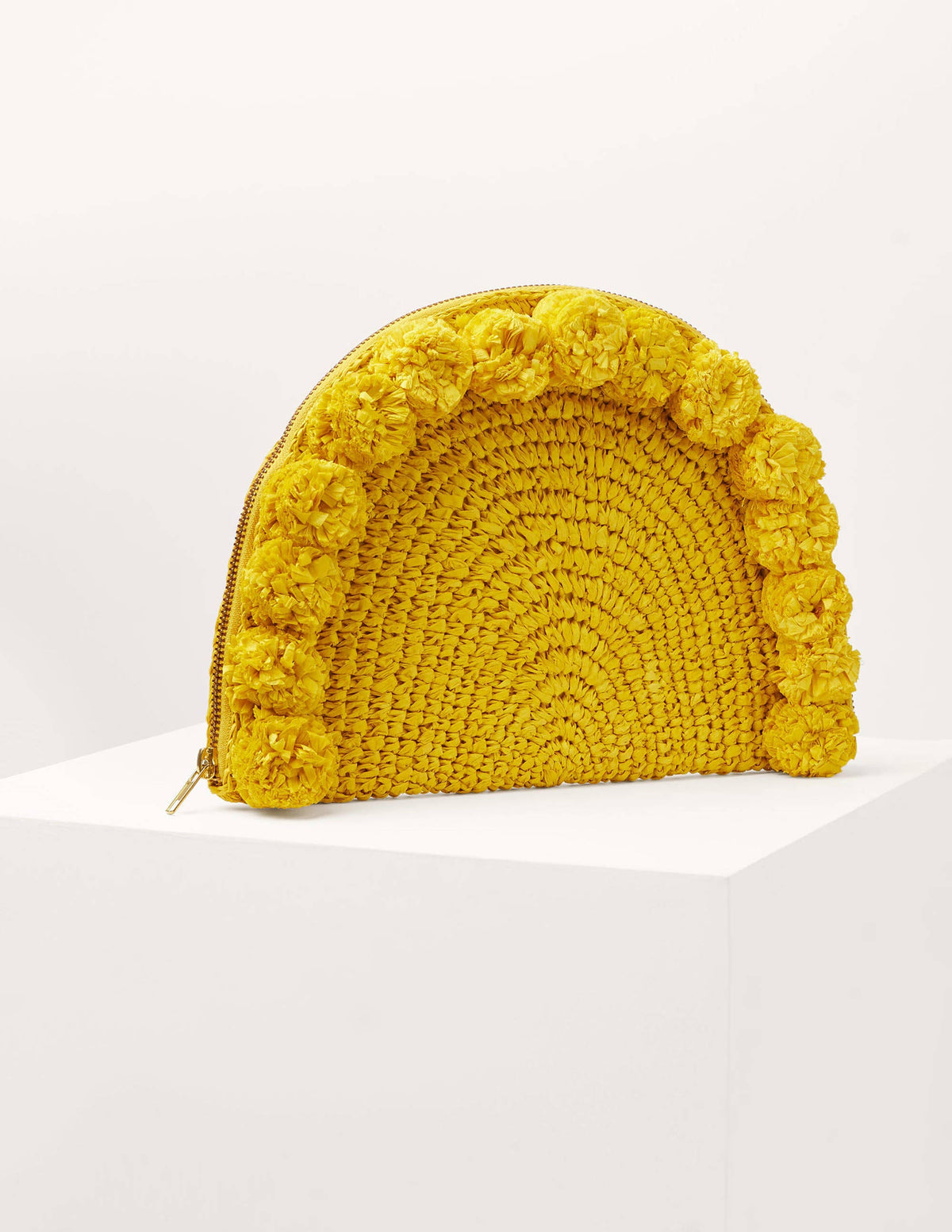 Christina Häkel-Clutch-Narzissengelb - Image 1
