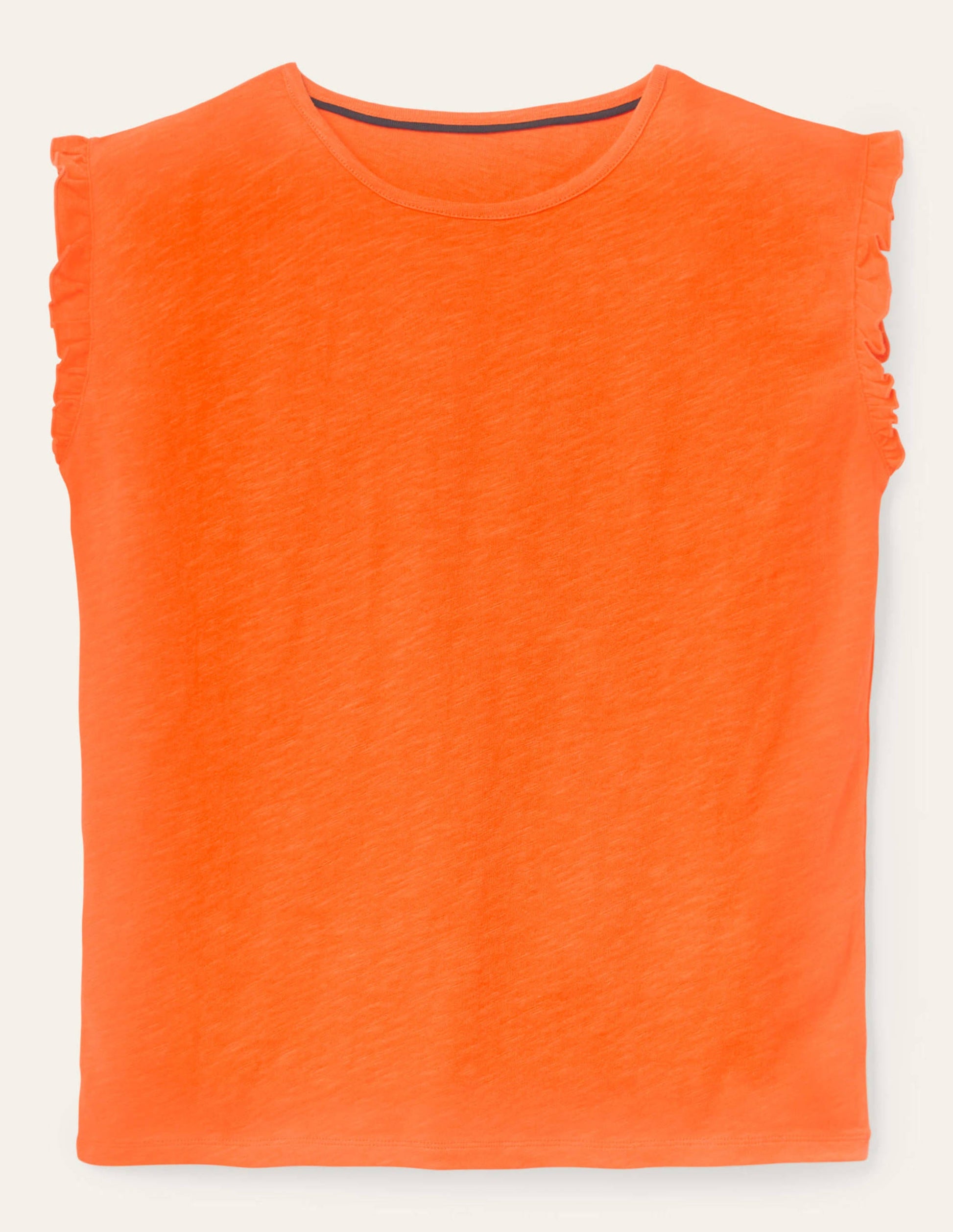 Top Faye en jersey-Orange mandarine-5