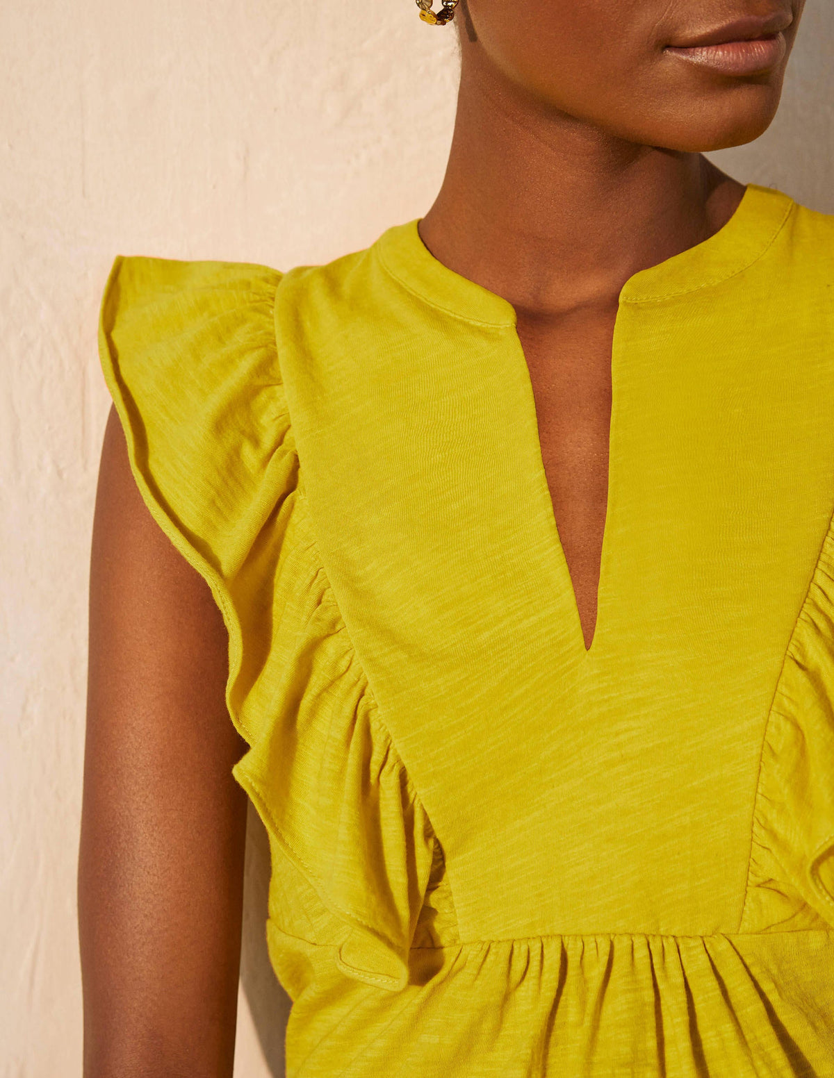 Judith Jerseyshirt-Schwefelgelb - Image 4