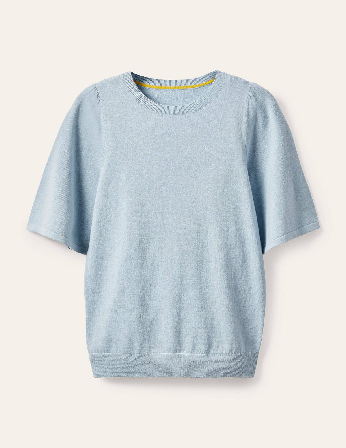 Abbotsbury Strick-T-Shirt-Surfblau - Image 6