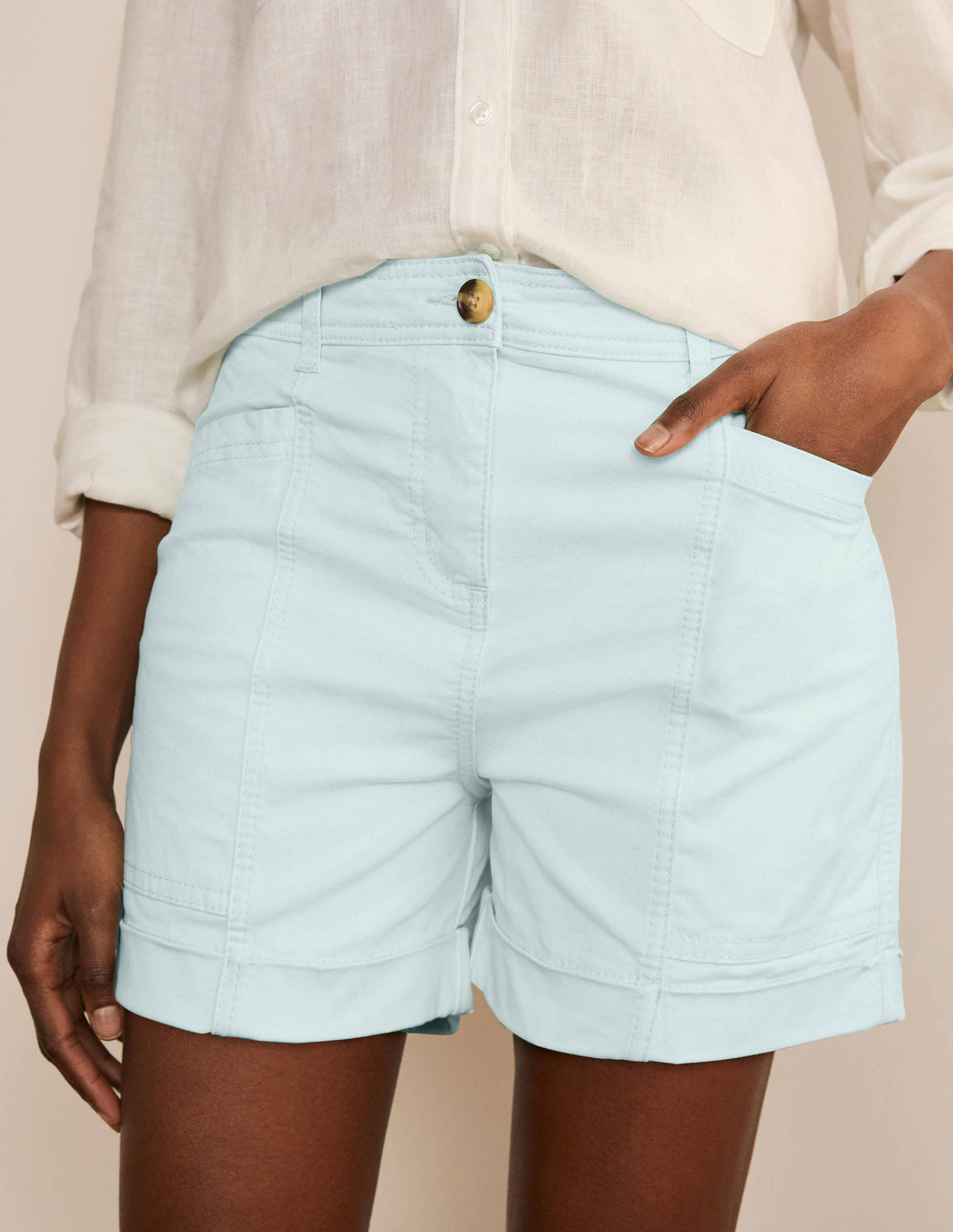 Abingdon Chino-Shorts-Mintgrün - Image 3